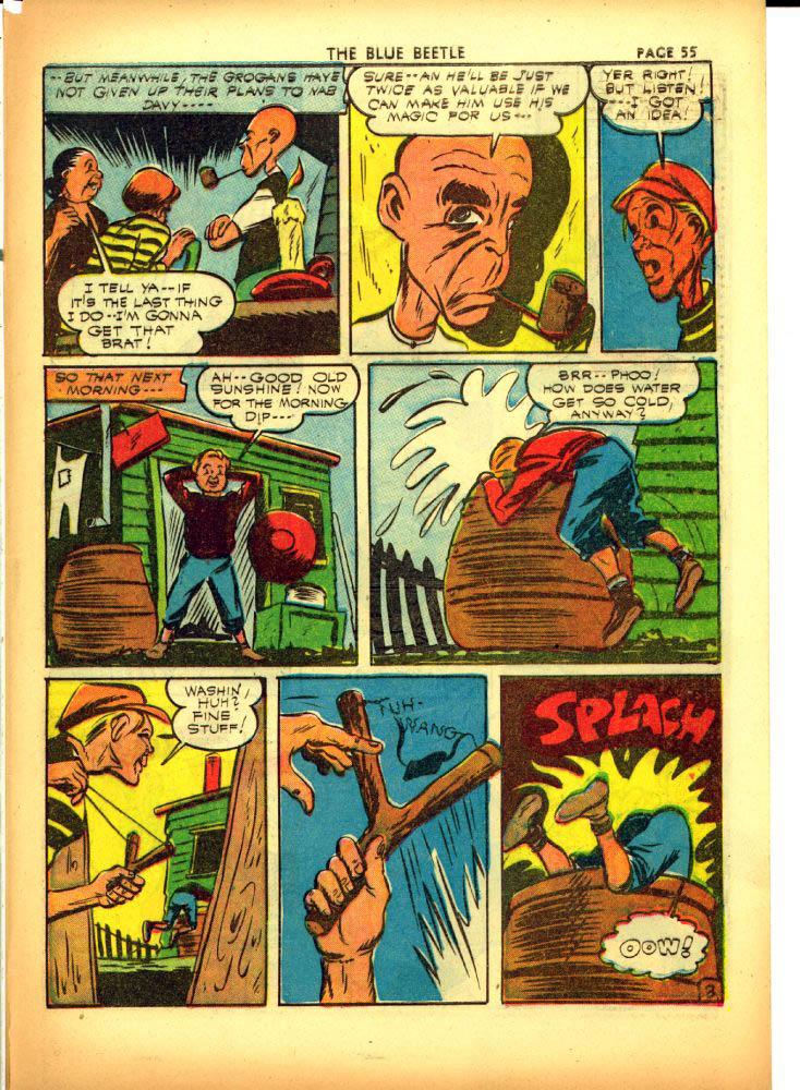 Read online The Blue Beetle comic -  Issue #10 - 56
