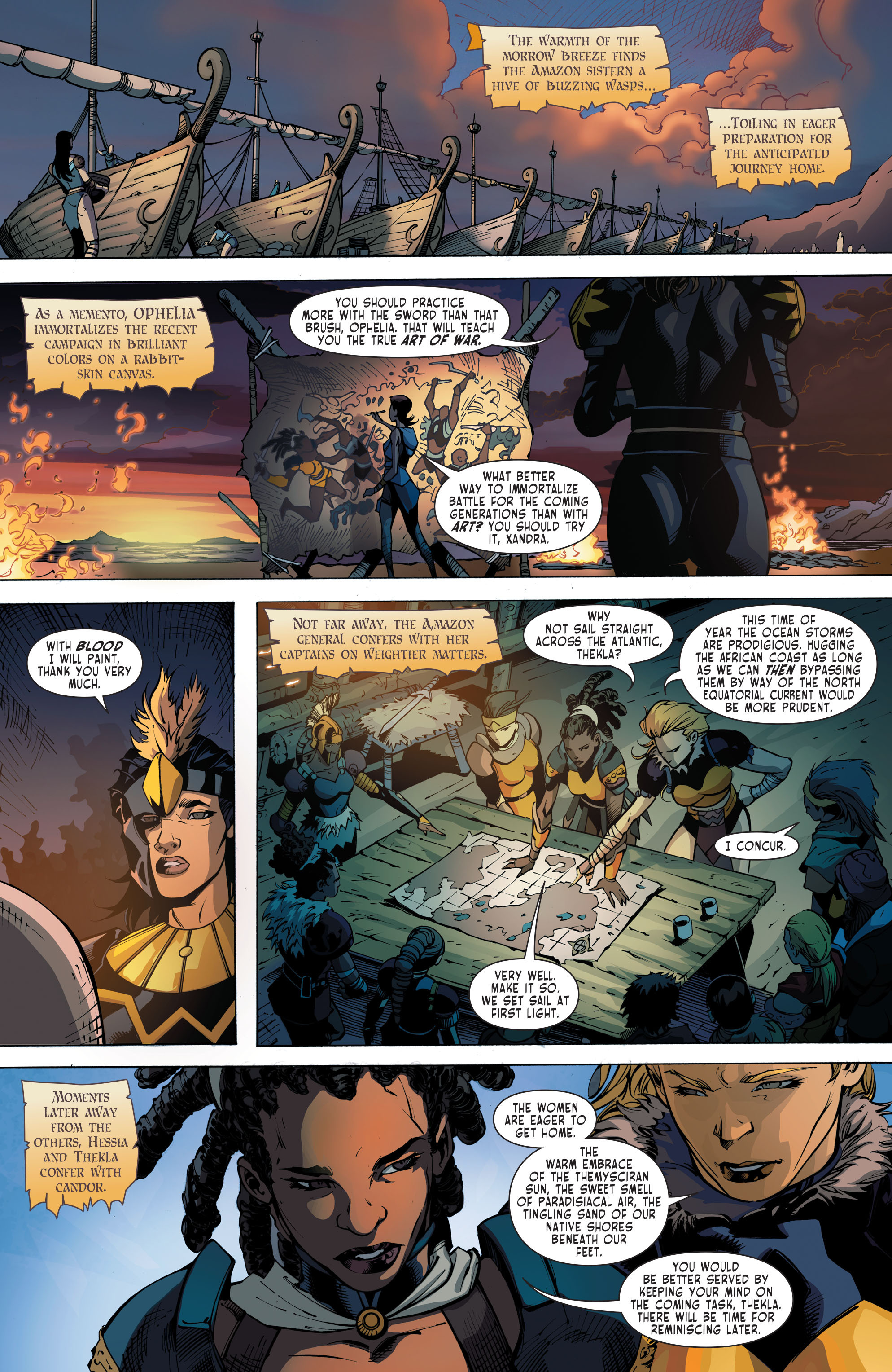 Read online The Odyssey of the Amazons comic -  Issue #1 - 16