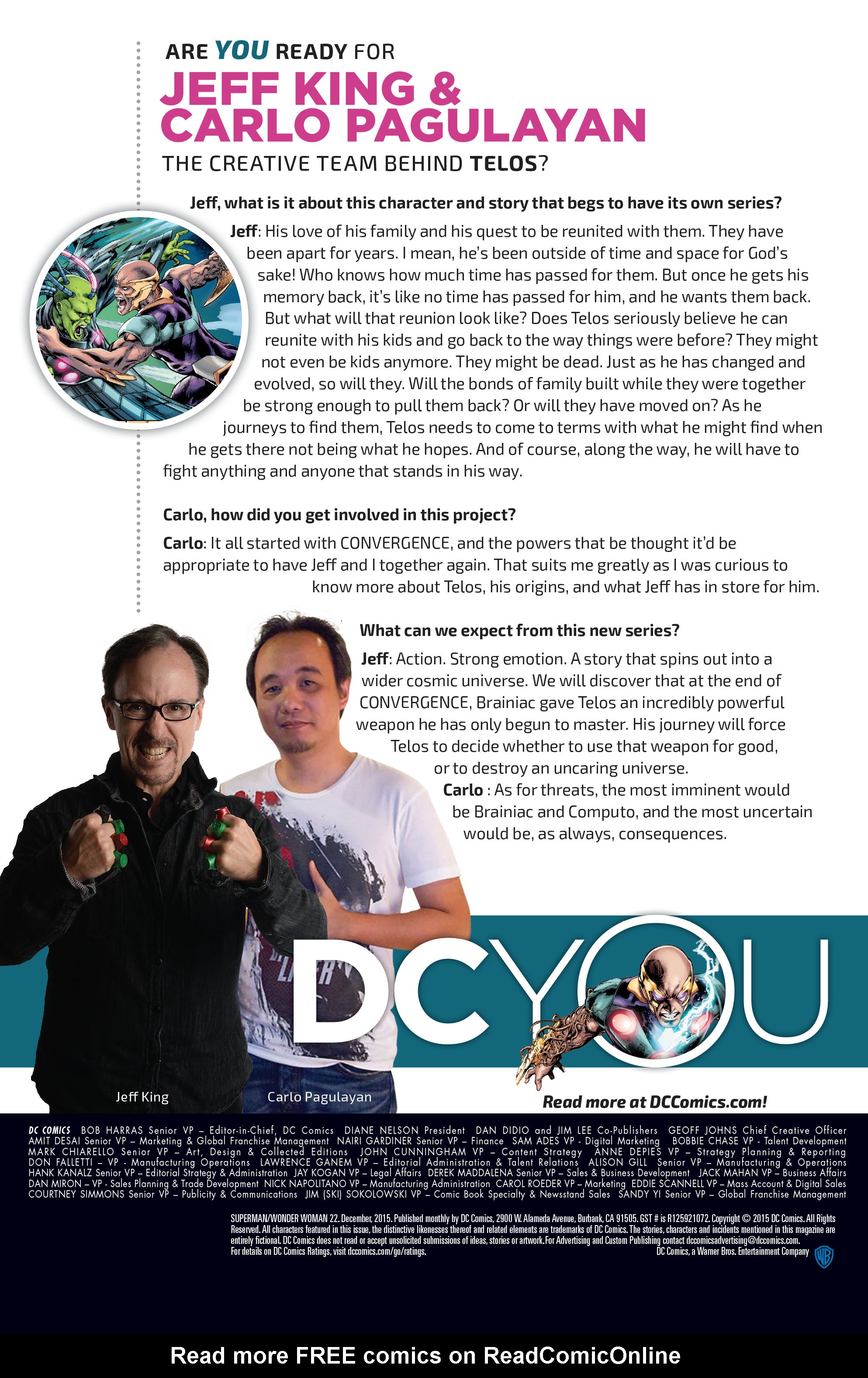 Read online Superman/Wonder Woman comic -  Issue #22 - 26