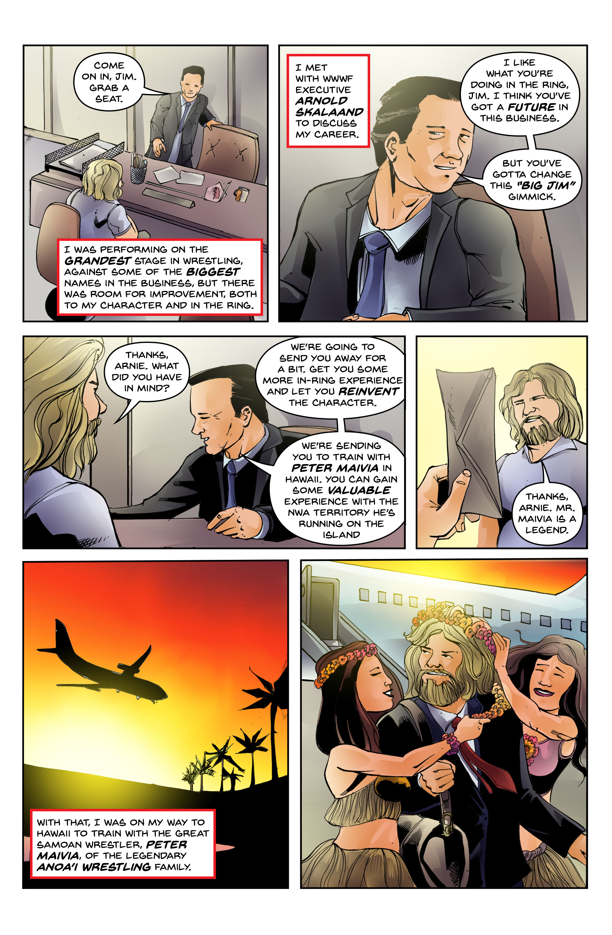 Read online Hacksaw Jim Duggan comic -  Issue #2 - 16