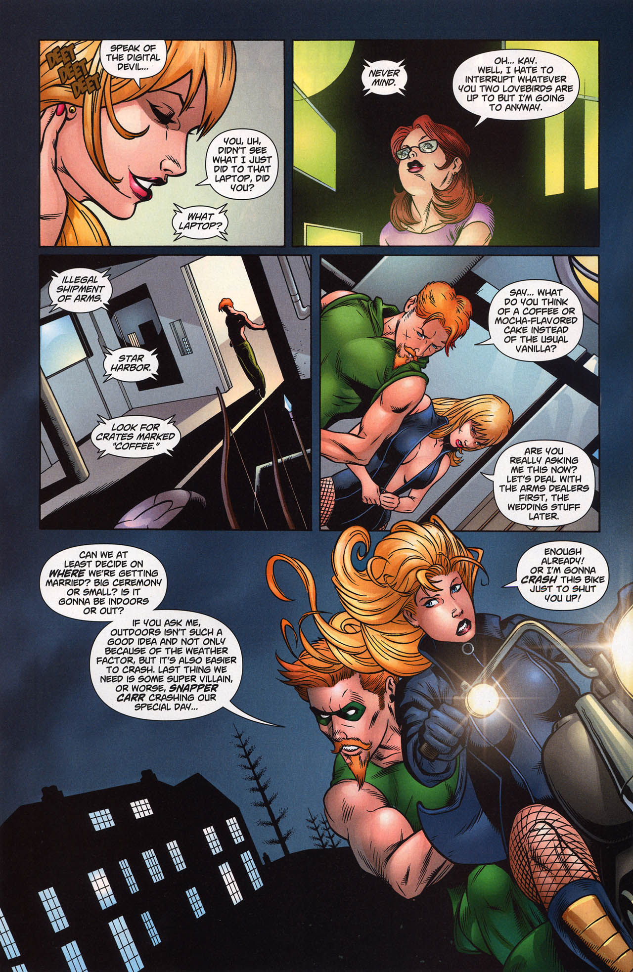 Read online Black Canary: Wedding Planner comic -  Issue # Full - 8