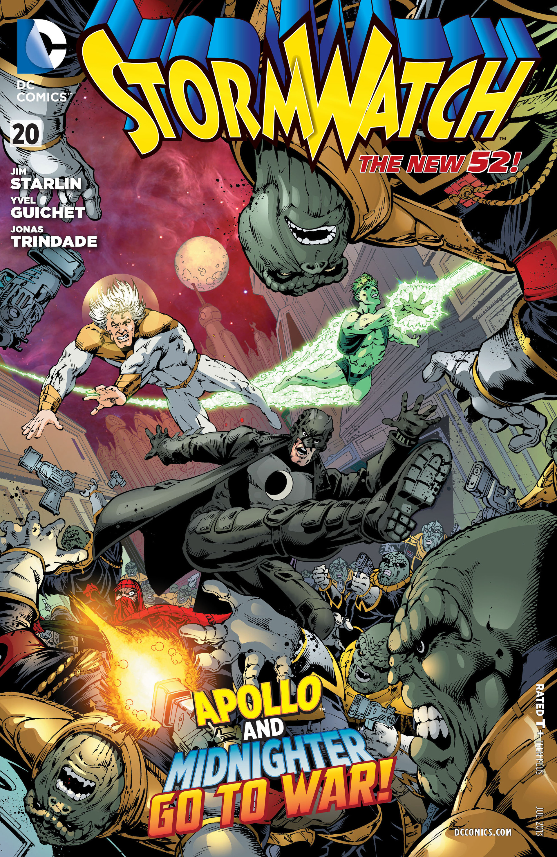 Read online Stormwatch (2011) comic -  Issue #20 - 1