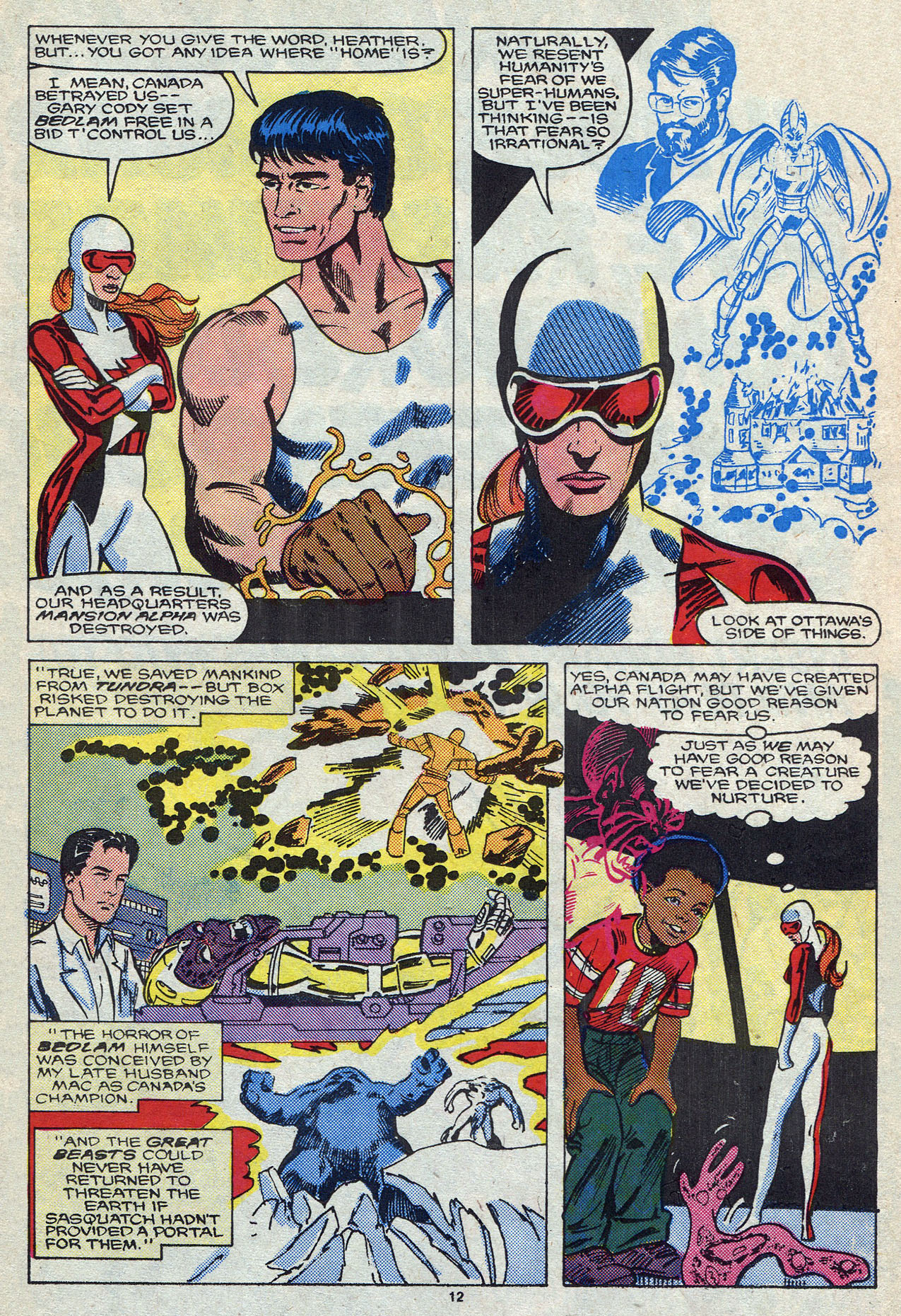 Read online Alpha Flight (1983) comic -  Issue #57 - 17