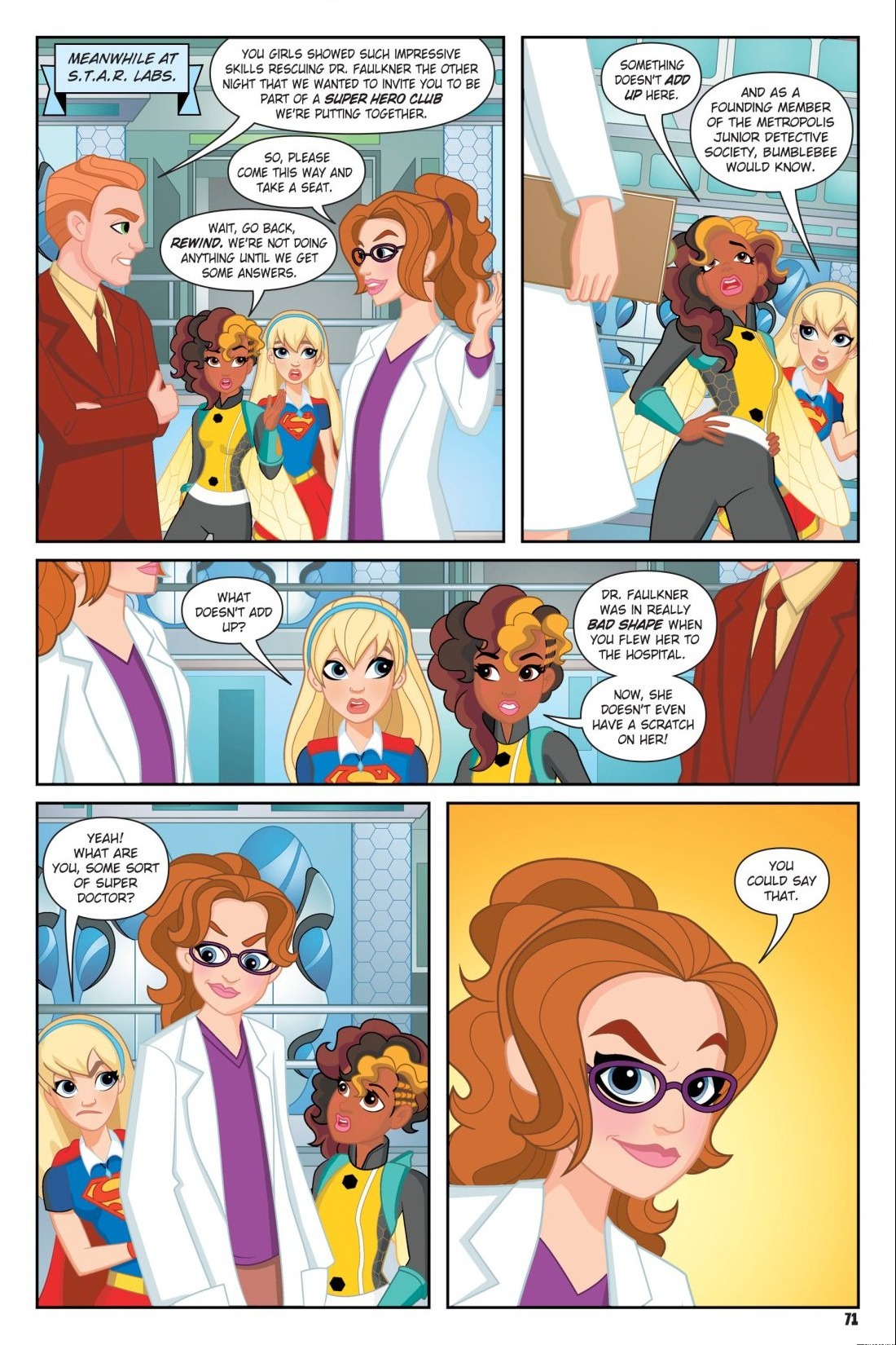 Read online DC Super Hero Girls: Date With Disaster comic -  Issue # TPB - 70
