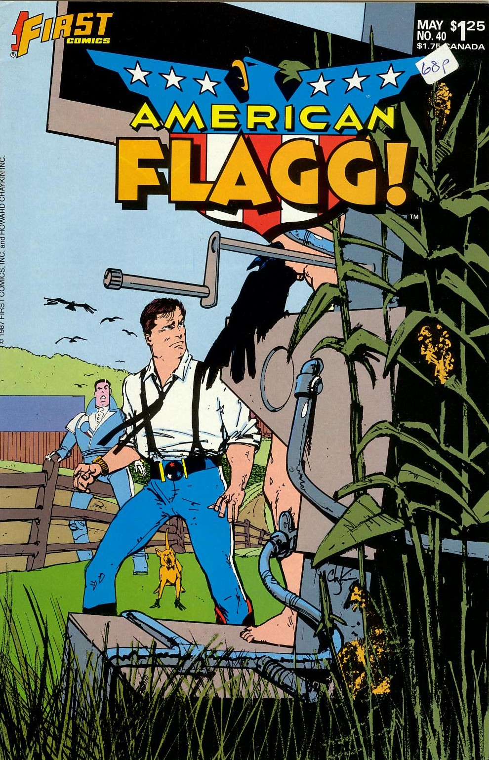 Read online American Flagg! comic -  Issue #40 - 1
