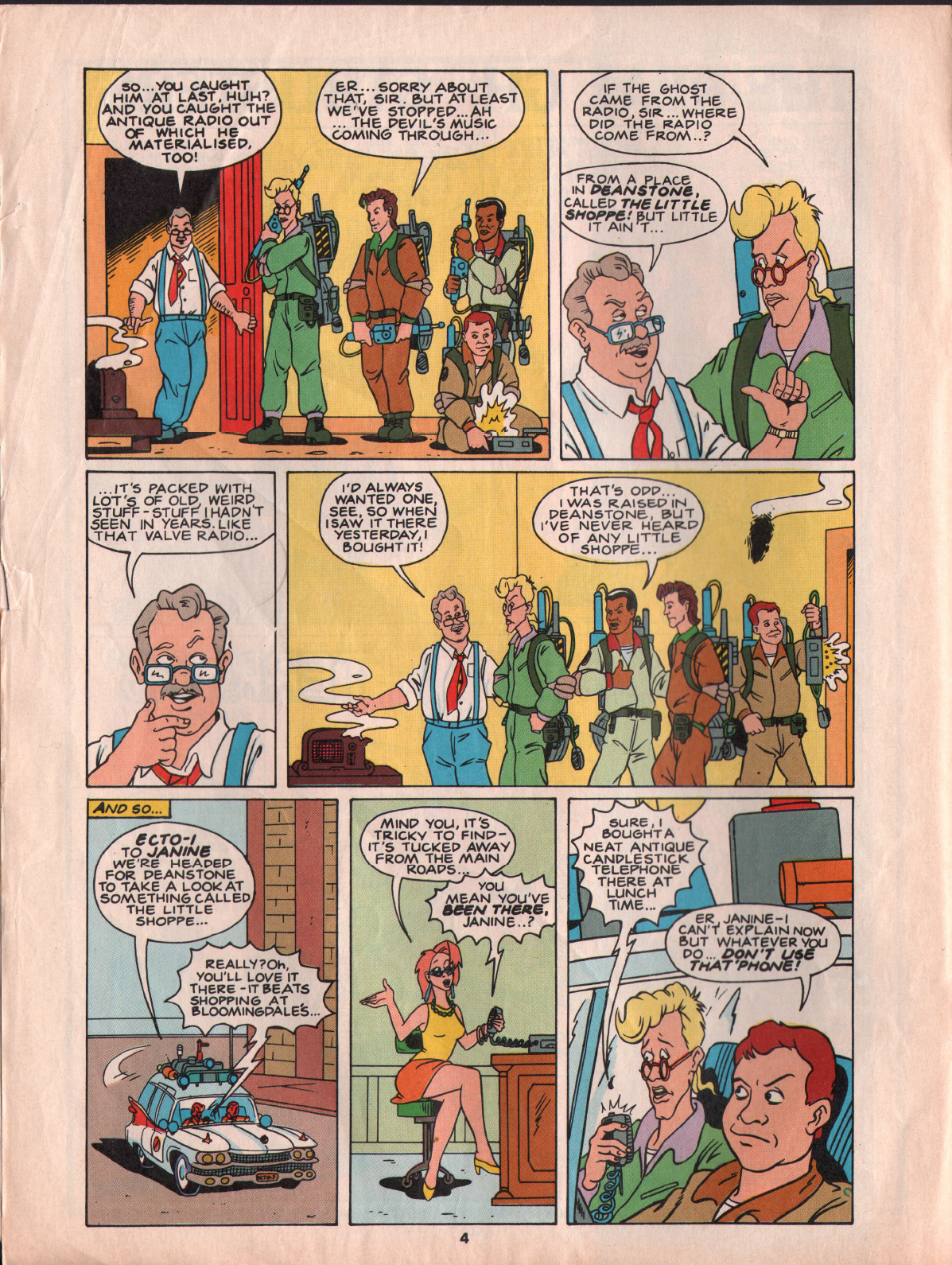 Read online The Real Ghostbusters comic -  Issue #5 - 4