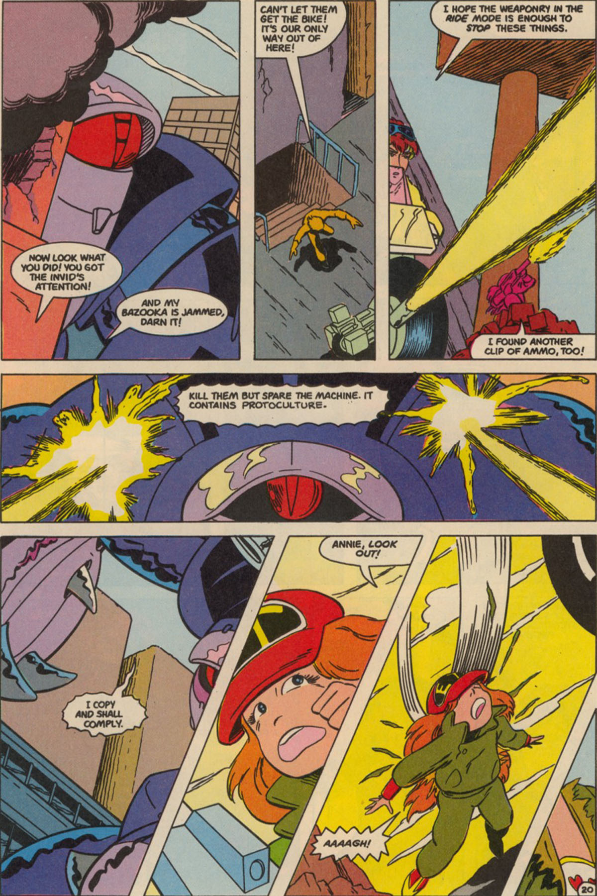 Read online Robotech The New Generation comic -  Issue #2 - 28