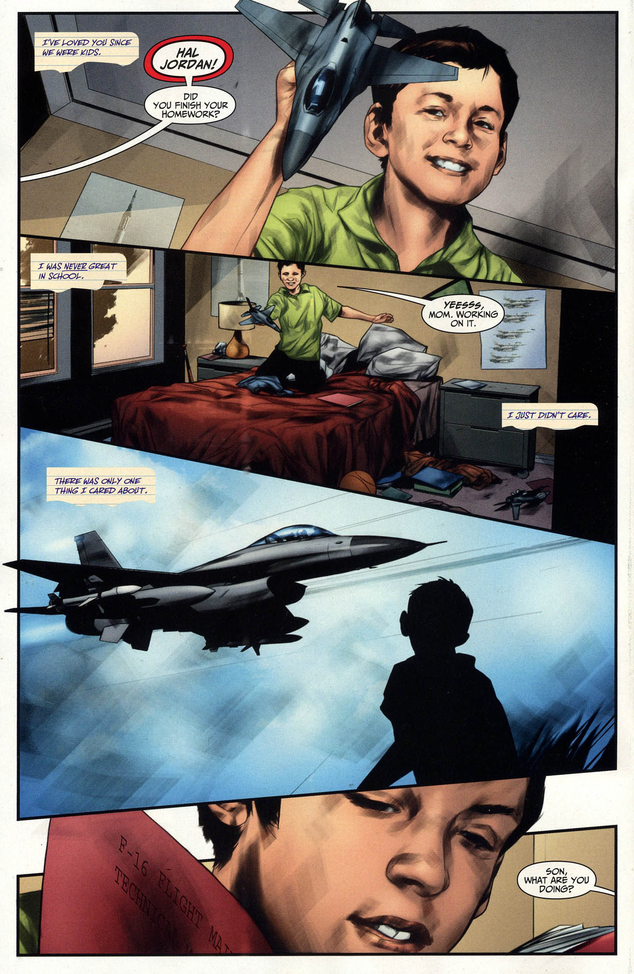 Read online Flashpoint: Hal Jordan comic -  Issue #1 - 4
