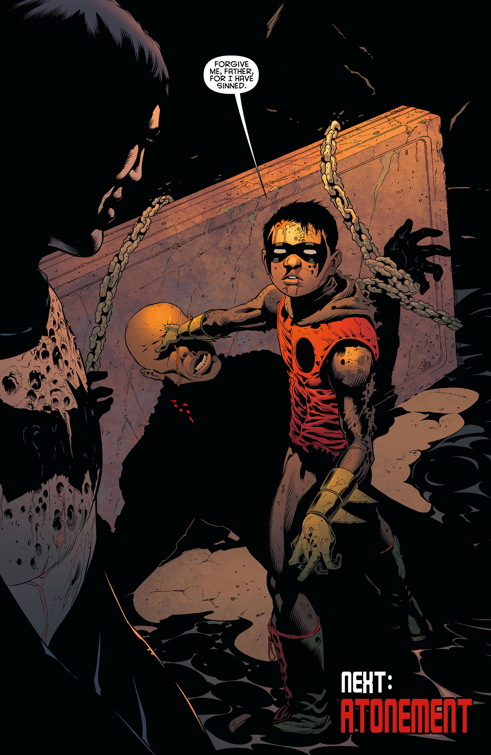 Read online Batman and Robin (2011) comic -  Issue #7 - 19