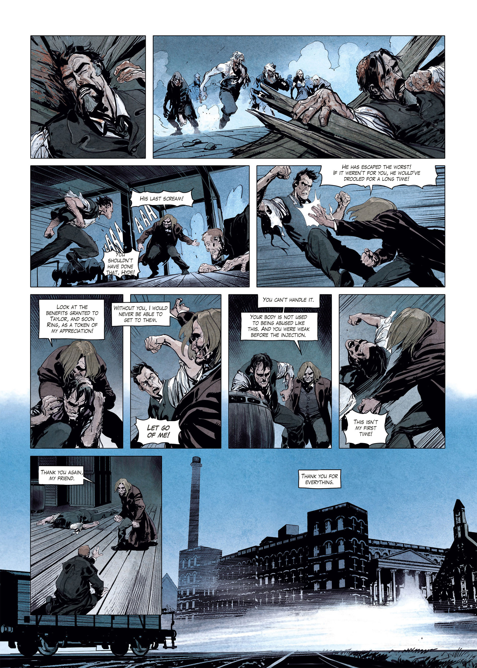 Read online Sherlock Holmes Society Tome 4 : Contamination comic -  Issue # Full - 48