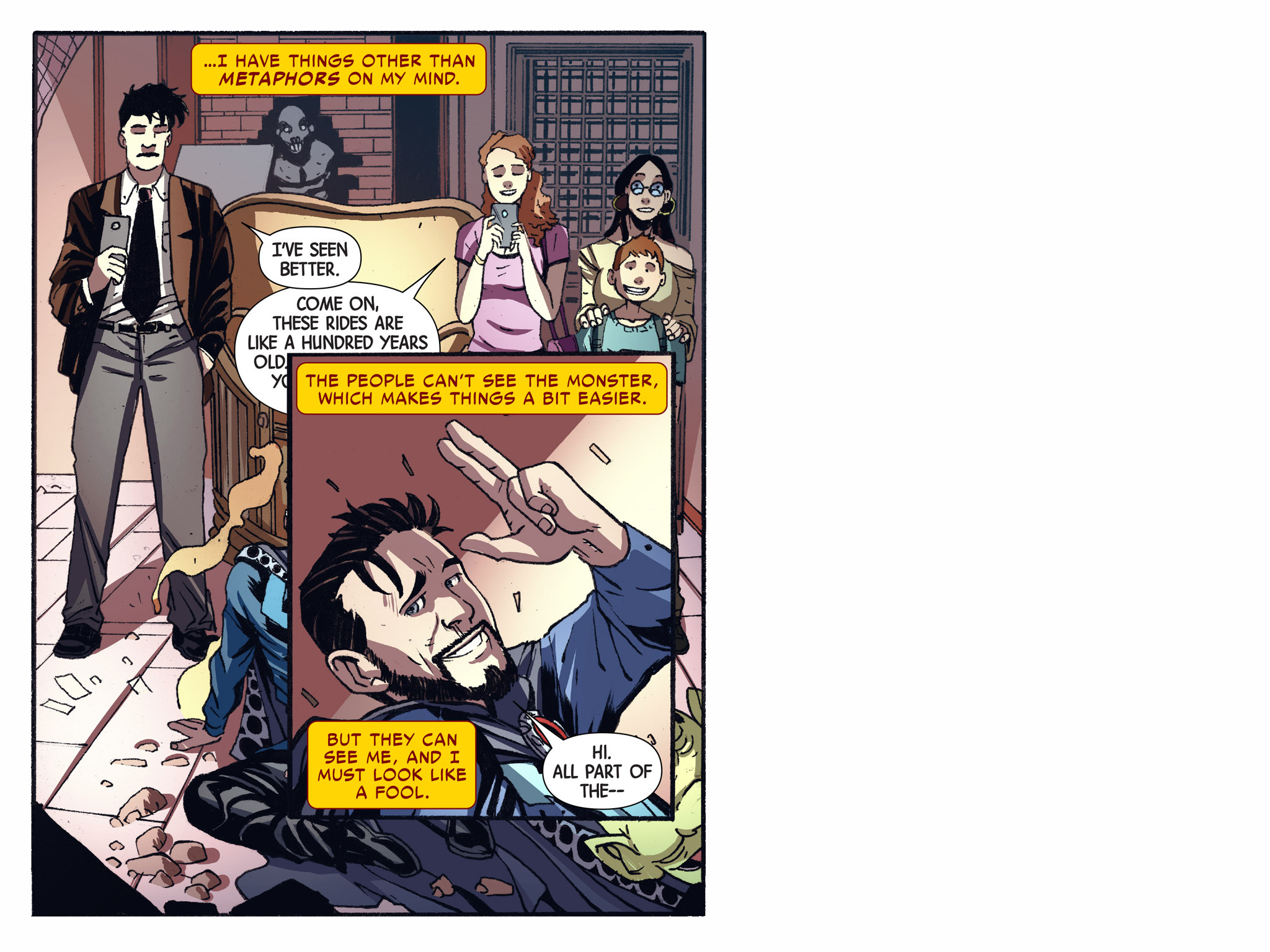 Read online Doctor Strange/Punisher: Magic Bullets Infinite Comic comic -  Issue #1 - 50