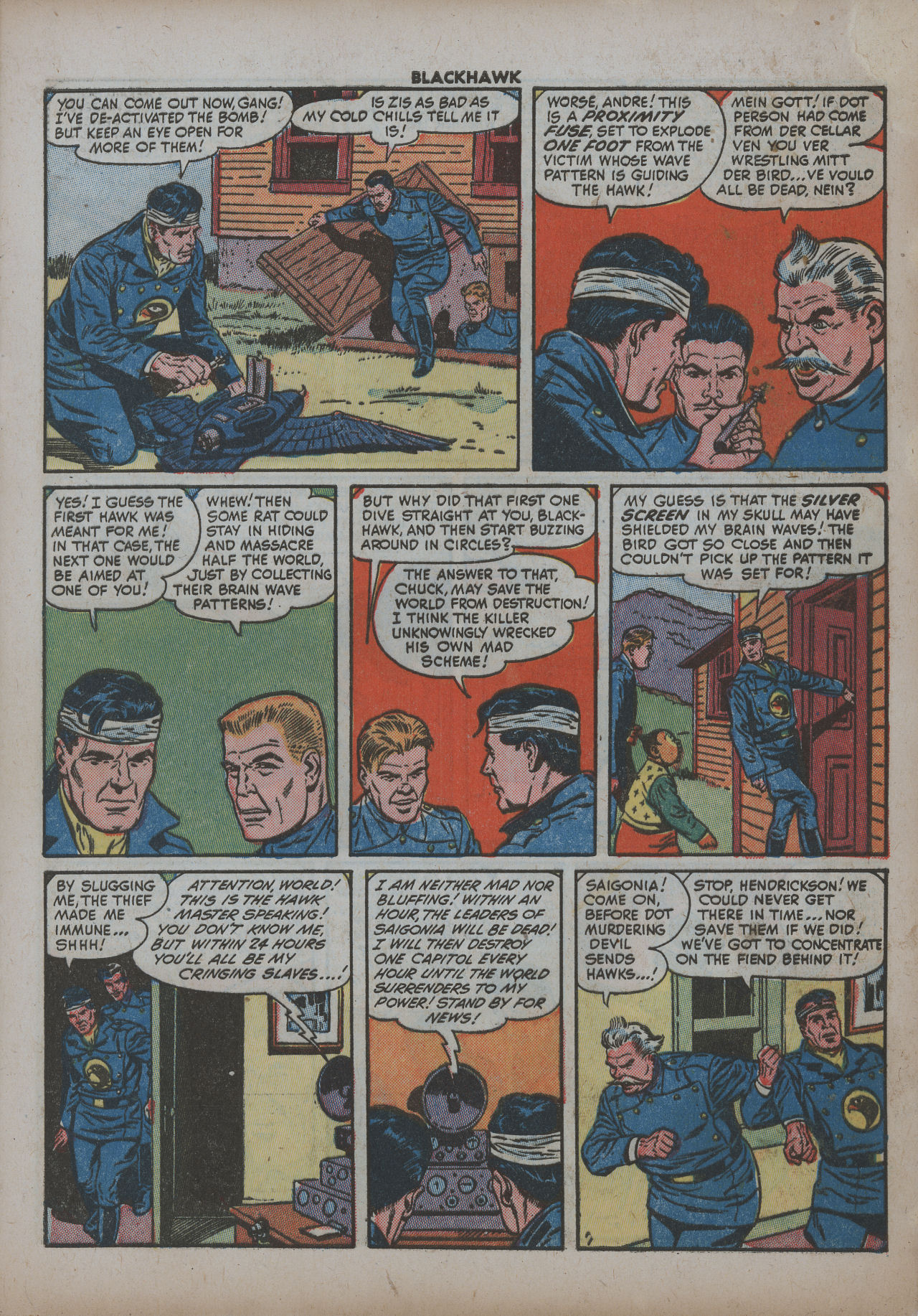 Read online Blackhawk (1957) comic -  Issue #48 - 10