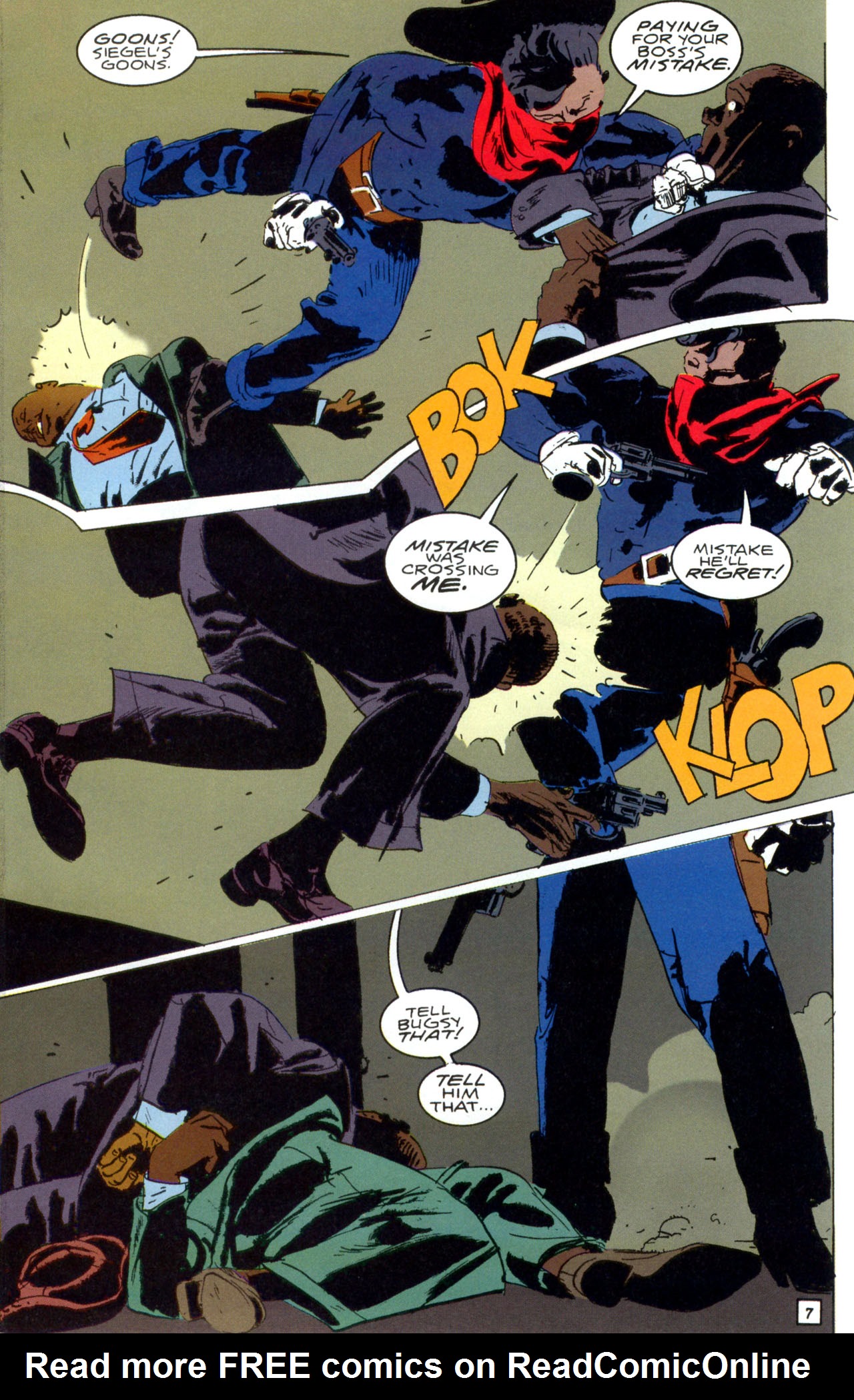 Read online Vigilante: City Lights, Prairie Justice comic -  Issue #2 - 7