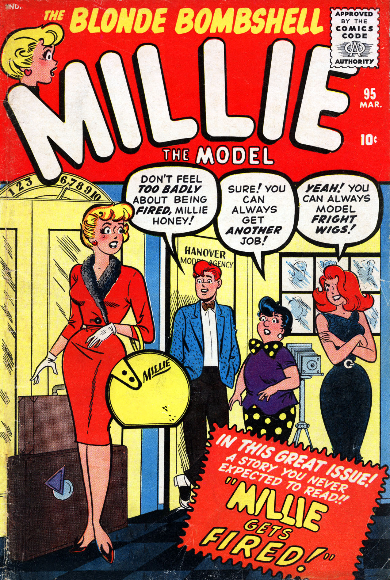 Read online Millie the Model comic -  Issue #95 - 1