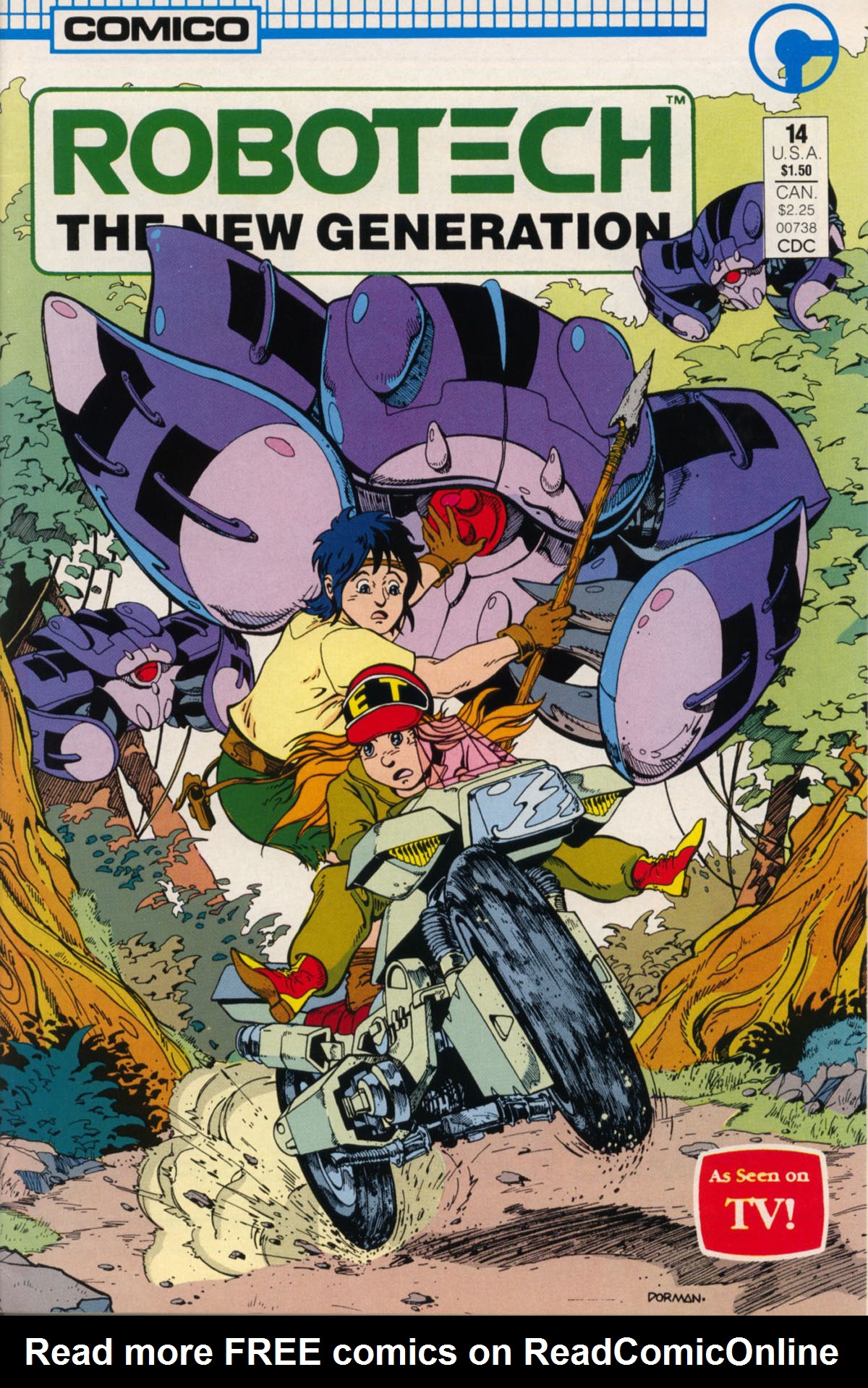 Read online Robotech The New Generation comic -  Issue #14 - 1