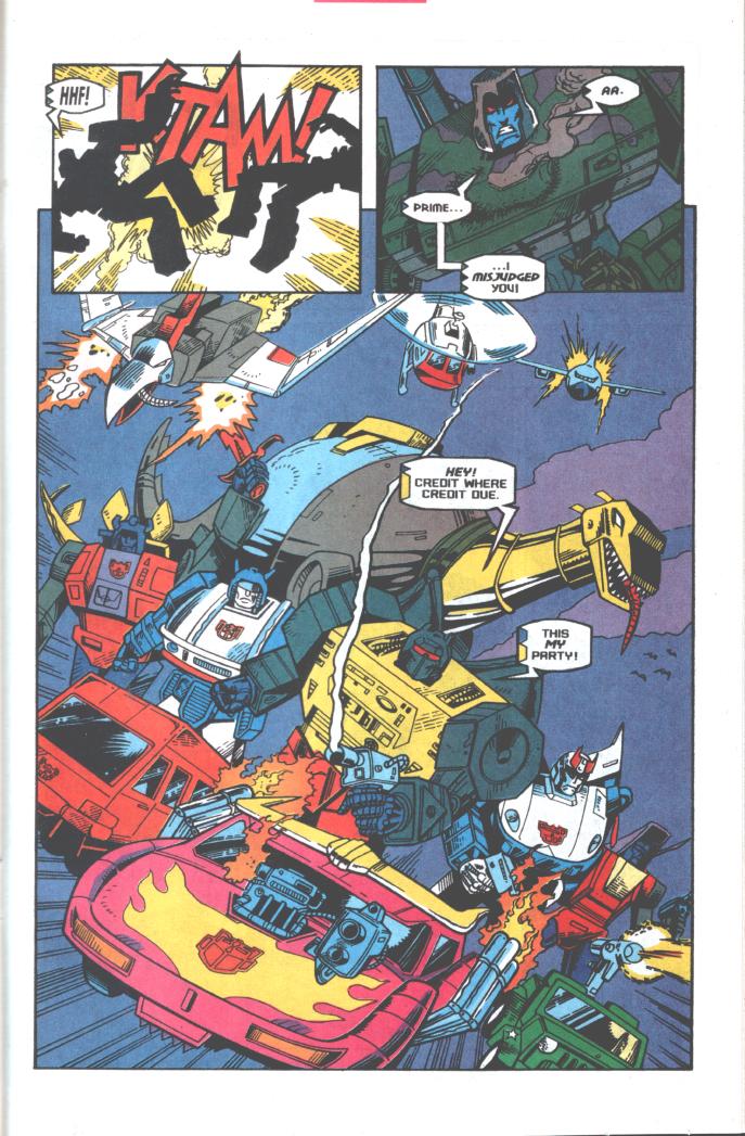 Read online Transformers: Generation 2 comic -  Issue #6 - 19