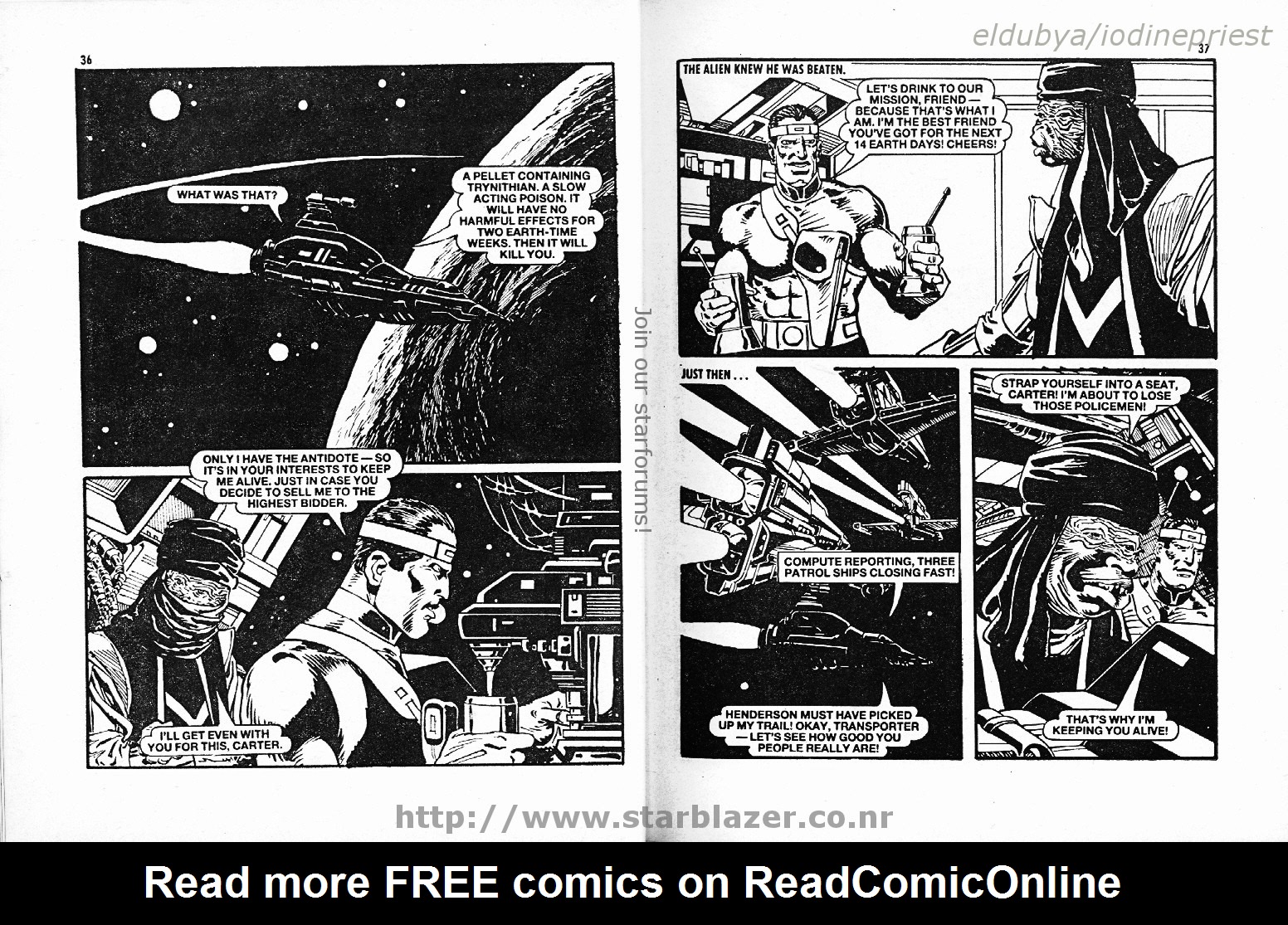 Read online Starblazer comic -  Issue #215 - 20