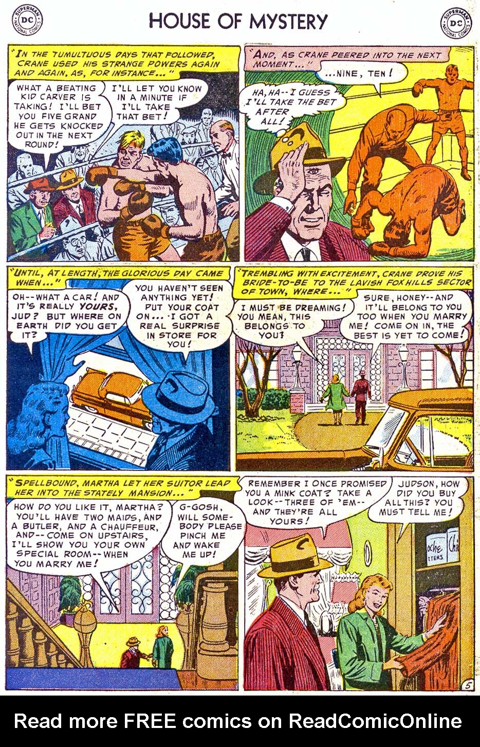 Read online House of Mystery (1951) comic -  Issue #25 - 7