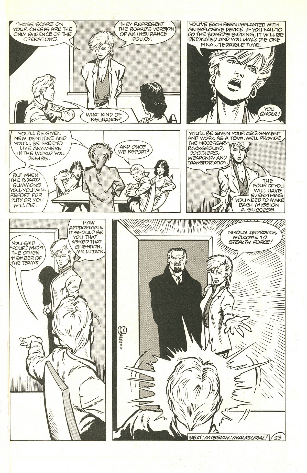 Read online Stealth Force comic -  Issue #1 - 25