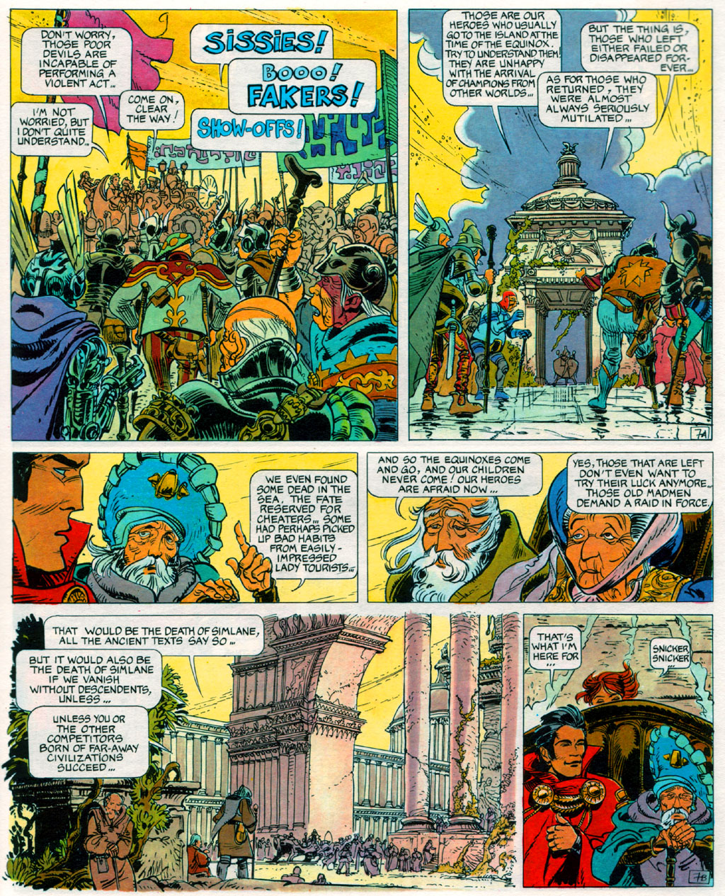 Read online Valerian and Laureline comic -  Issue #8 - 9