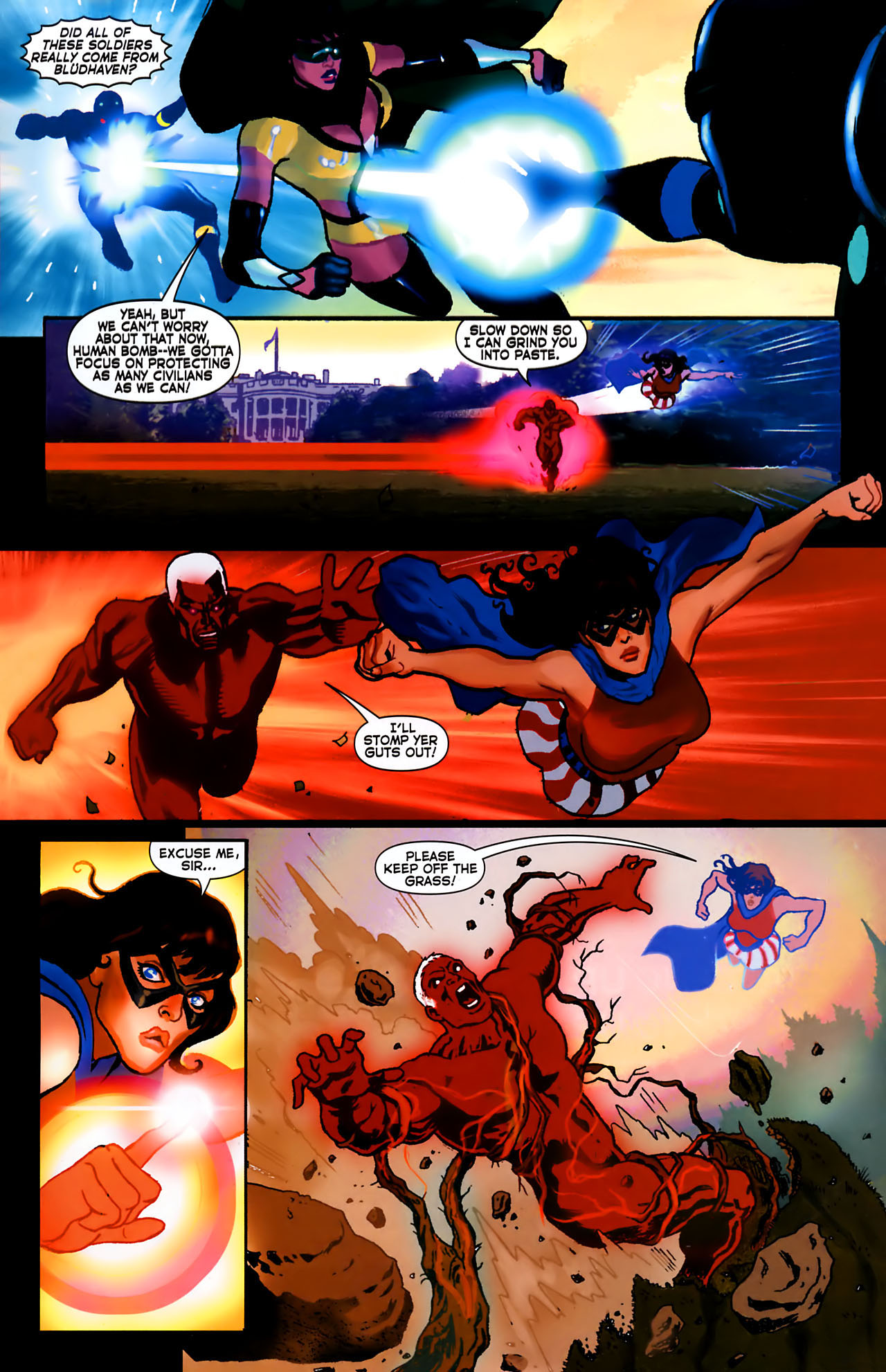 Read online Uncle Sam and the Freedom Fighters (2006) comic -  Issue #8 - 10