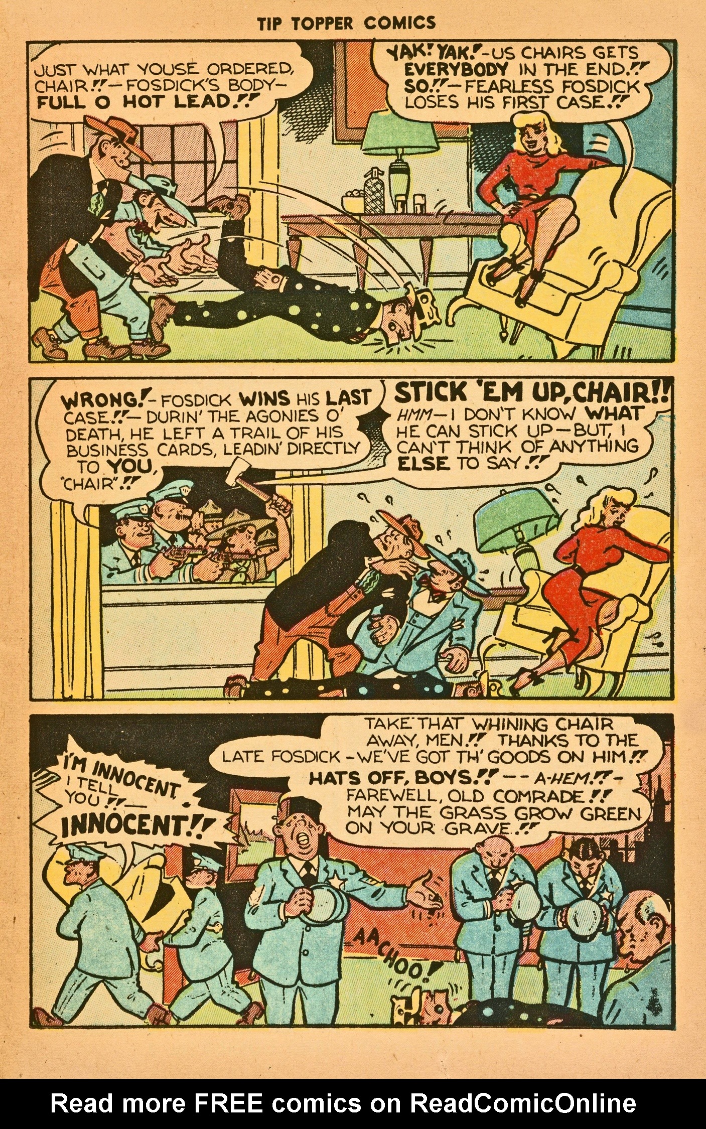 Read online Tip Topper Comics comic -  Issue #7 - 13
