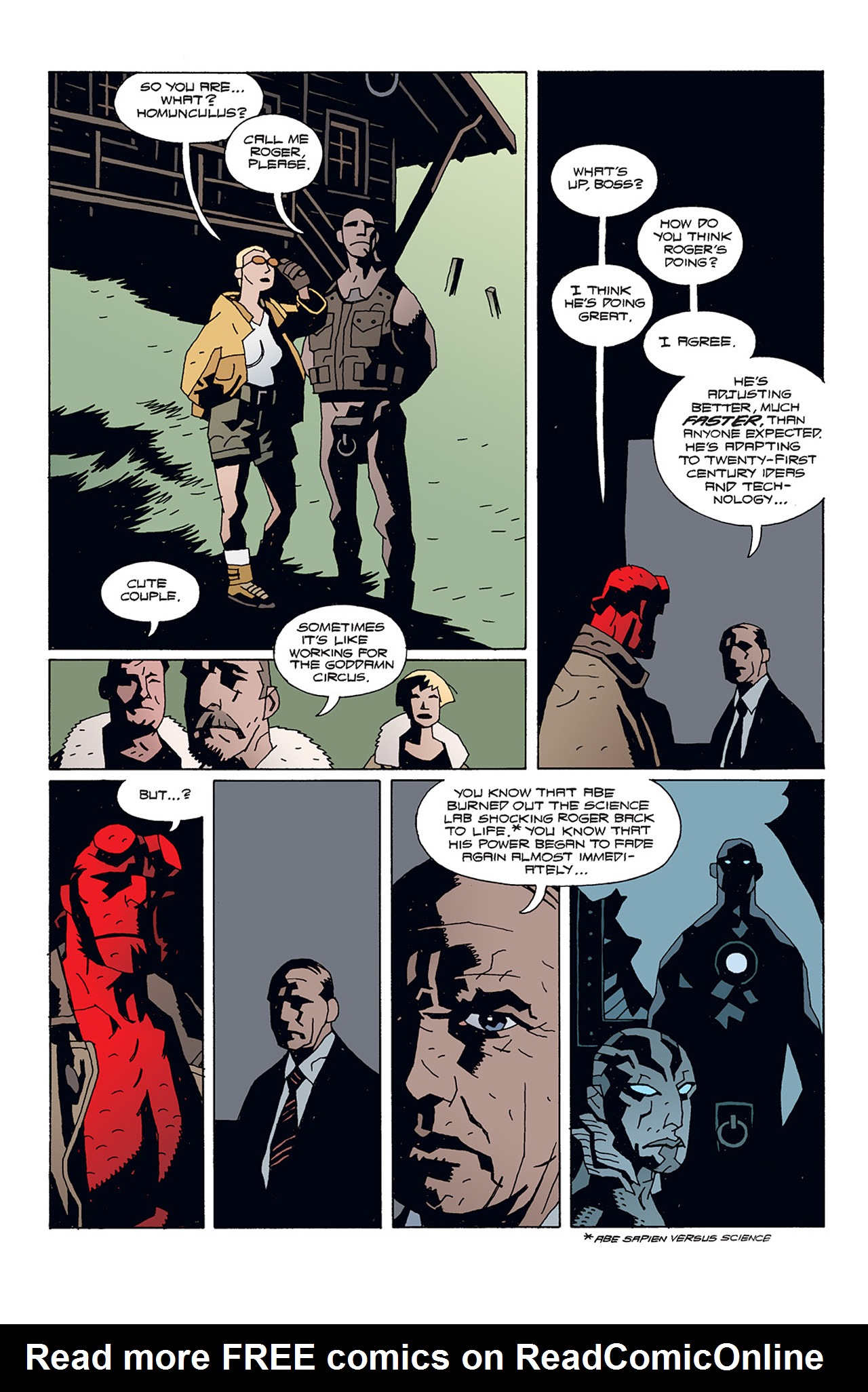 Read online Hellboy: Conqueror Worm comic -  Issue #1 - 13