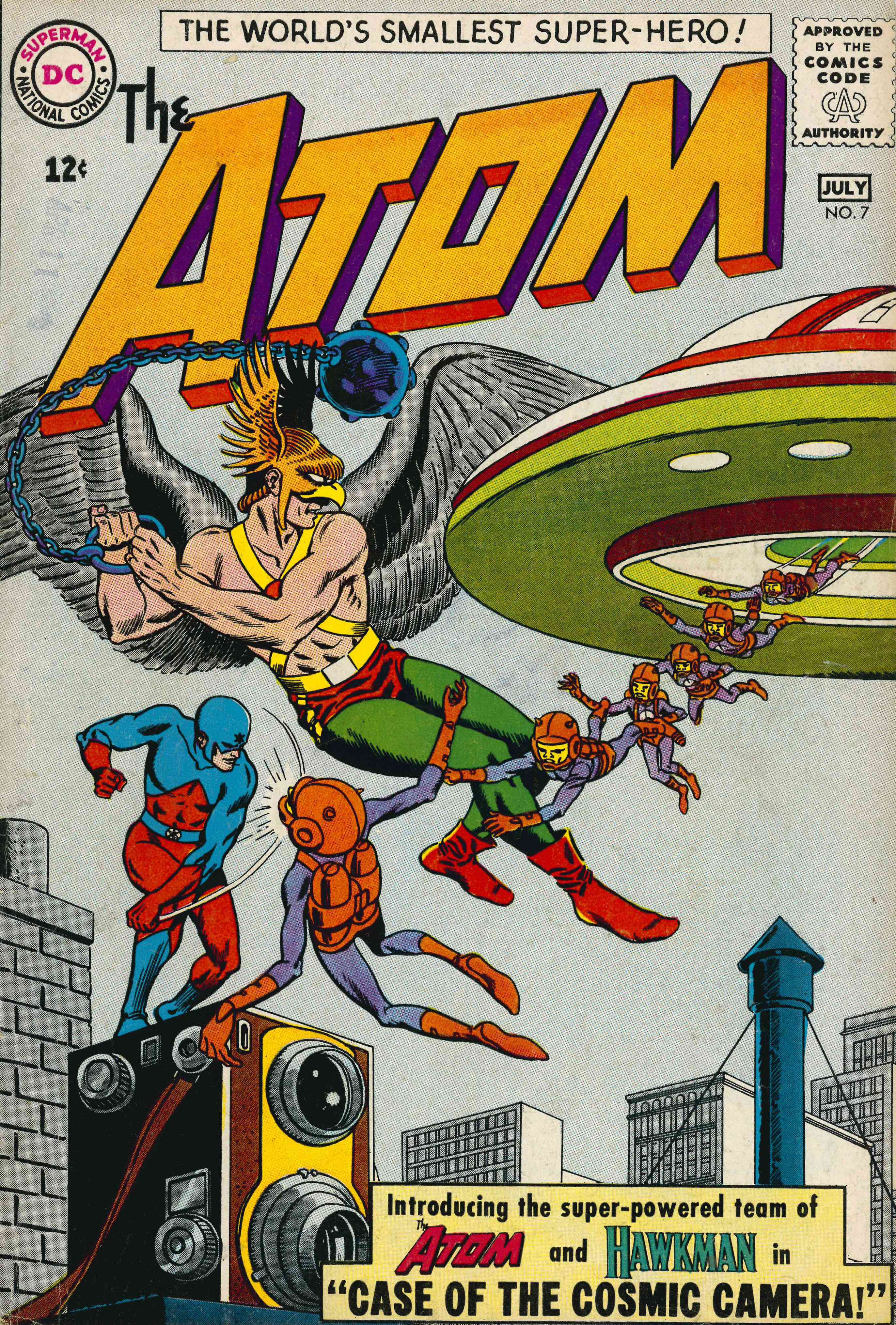 Read online The Atom comic -  Issue #7 - 1