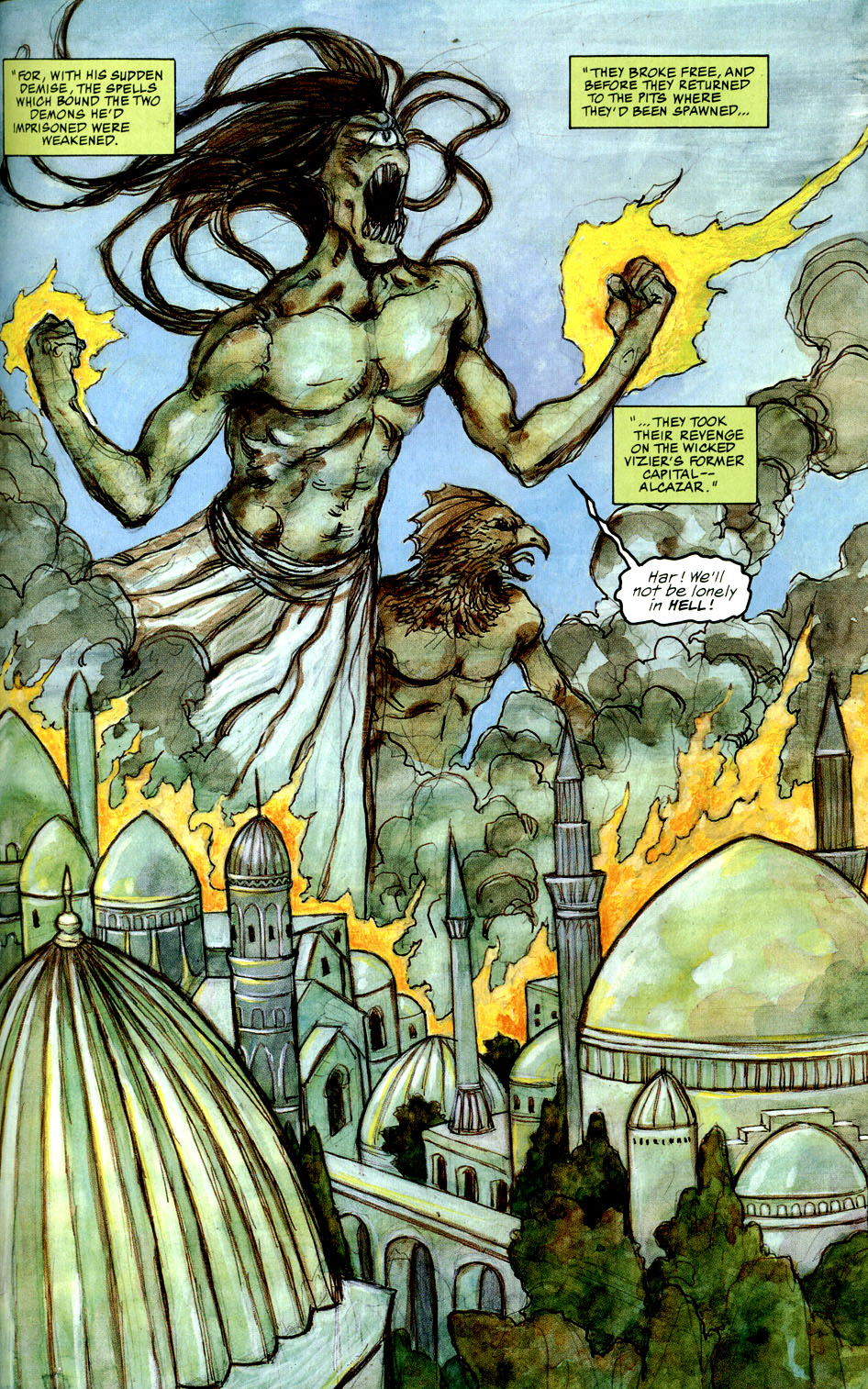 Read online Green Lantern: 1001 Emerald Nights comic -  Issue # TPB - 51