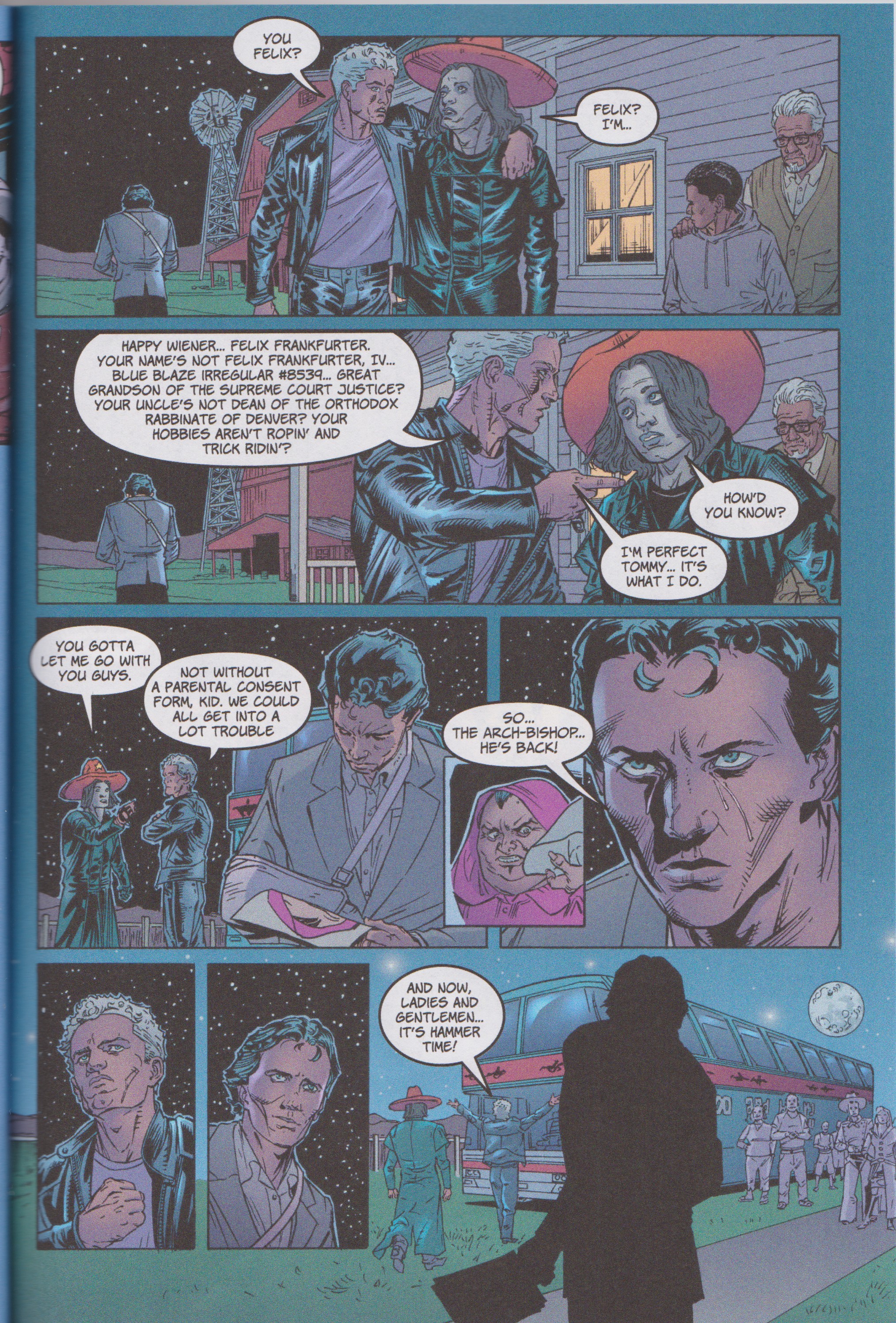 Read online Buckaroo Banzai: Return of the Screw (2007) comic -  Issue # TPB - 61