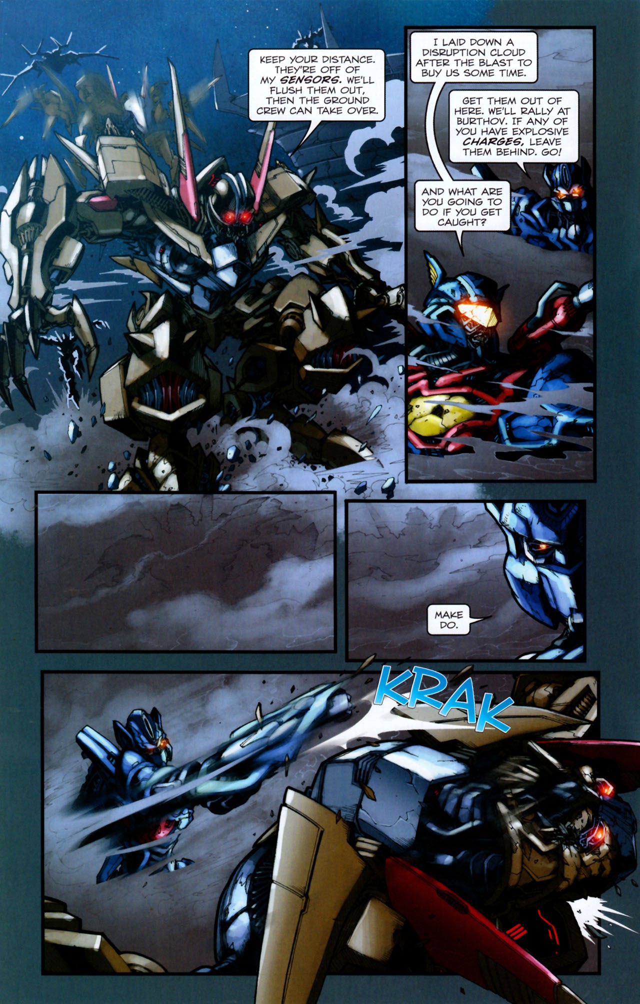 Read online Transformers: Defiance comic -  Issue #3 - 21