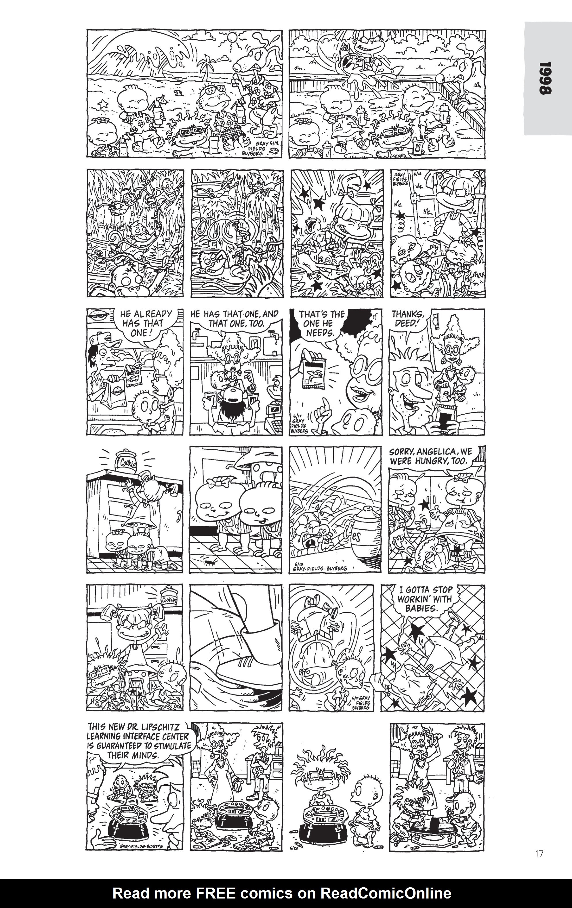 Read online Rugrats: The Newspaper Strips comic -  Issue # TPB (Part 1) - 16