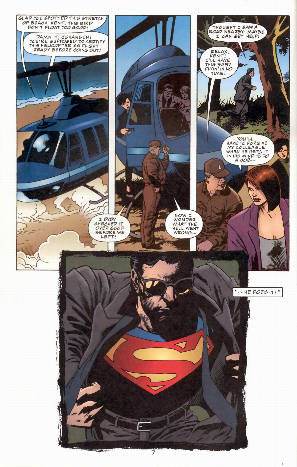 Read online Superman vs. Aliens comic -  Issue #1 - 10