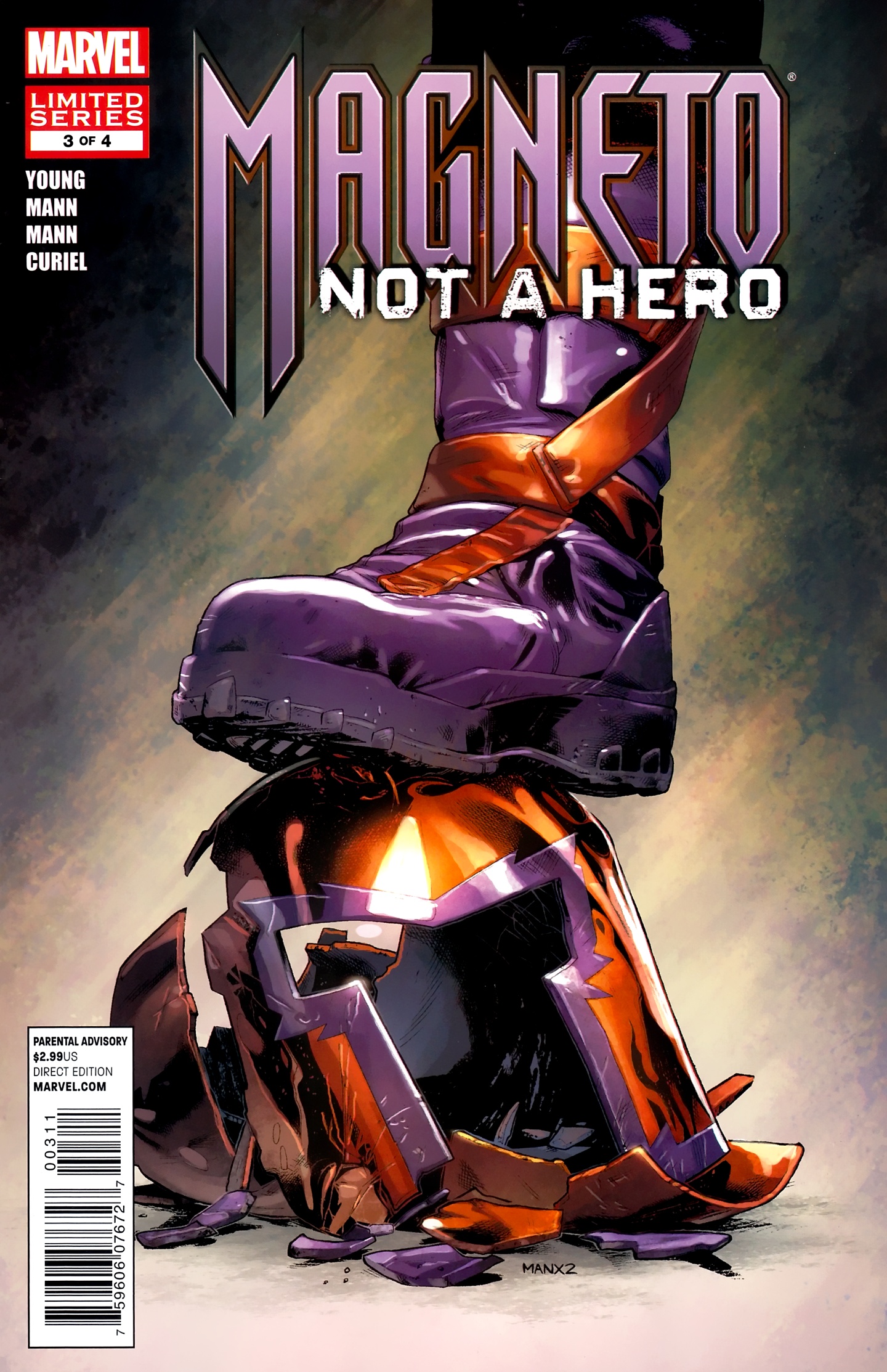 Read online Magneto: Not A Hero comic -  Issue #3 - 1