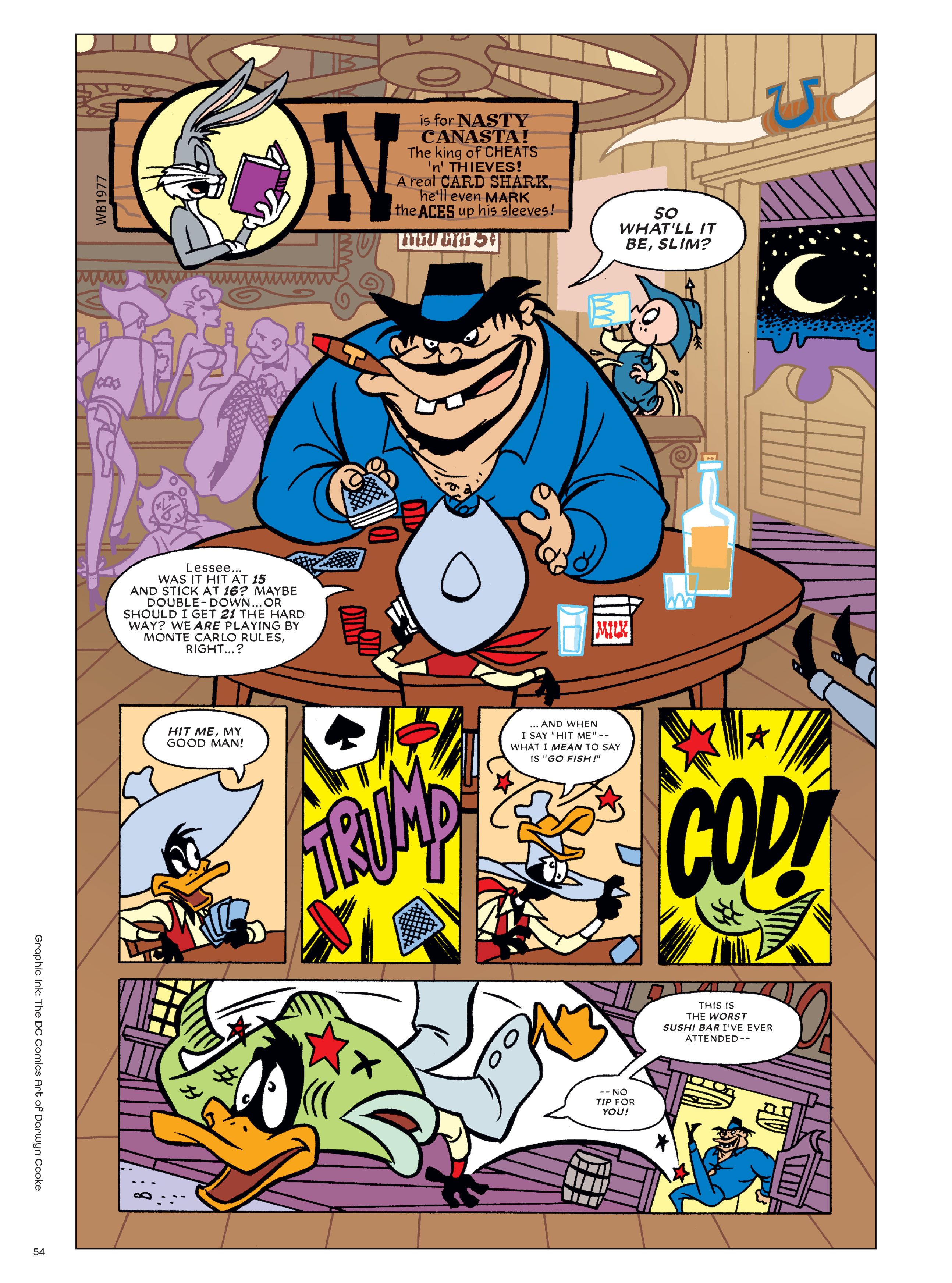 Read online Graphic Ink: The DC Comics Art of Darwyn Cooke comic -  Issue # TPB (Part 1) - 55