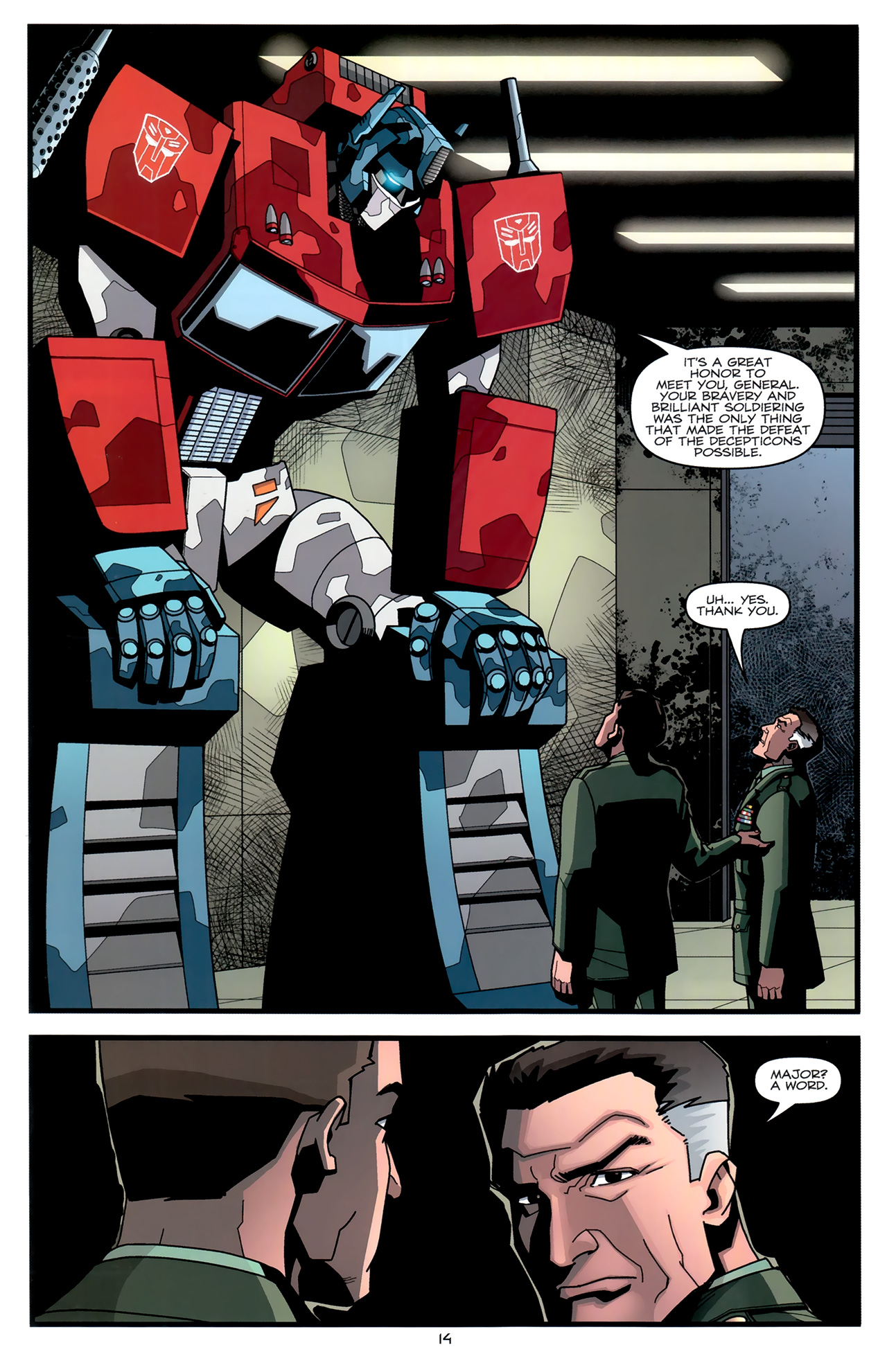 Read online The Transformers (2009) comic -  Issue #7 - 17