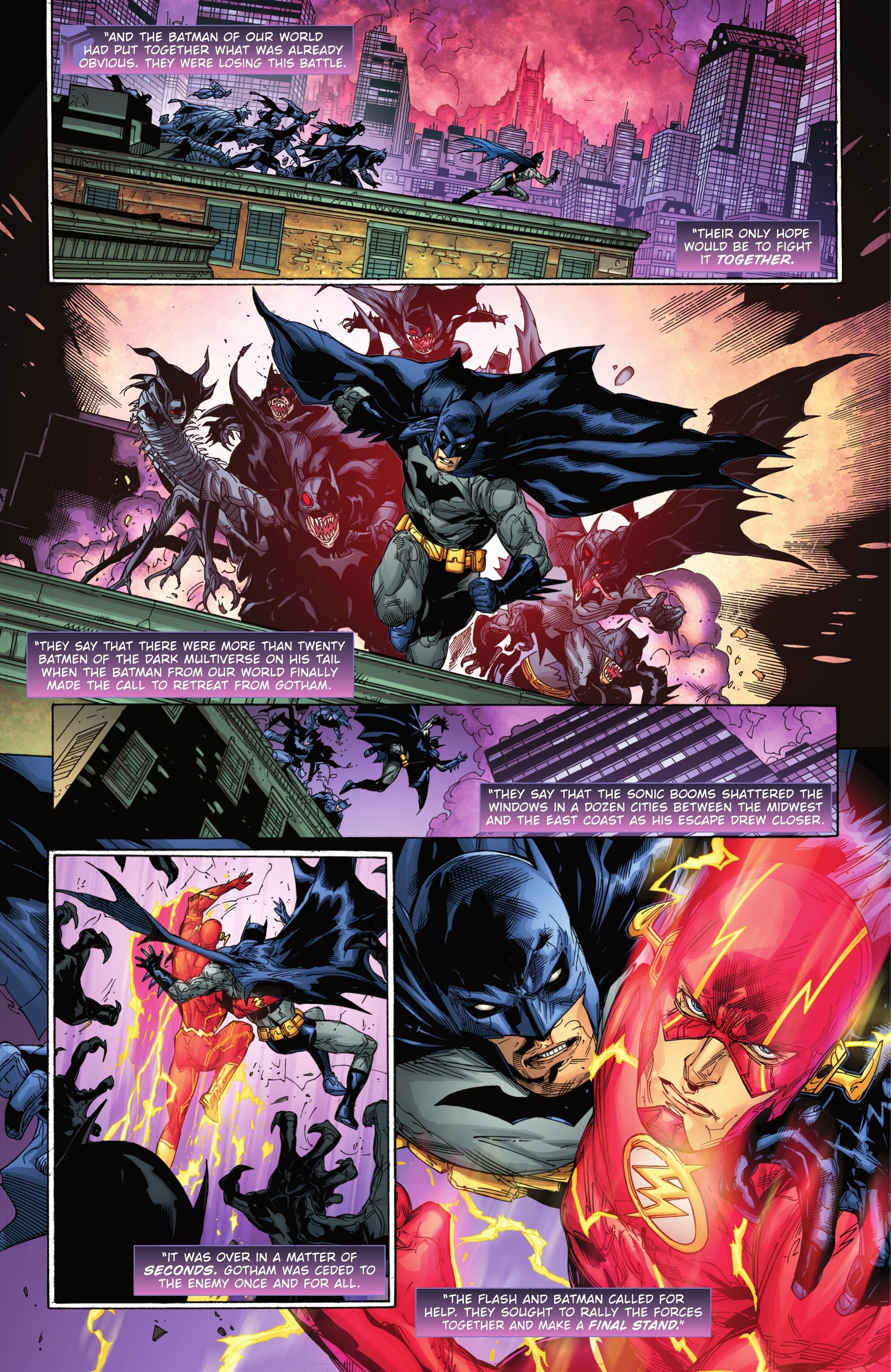 Read online Dark Nights: Death Metal: The Darkest Knight comic -  Issue # TPB (Part 1) - 51