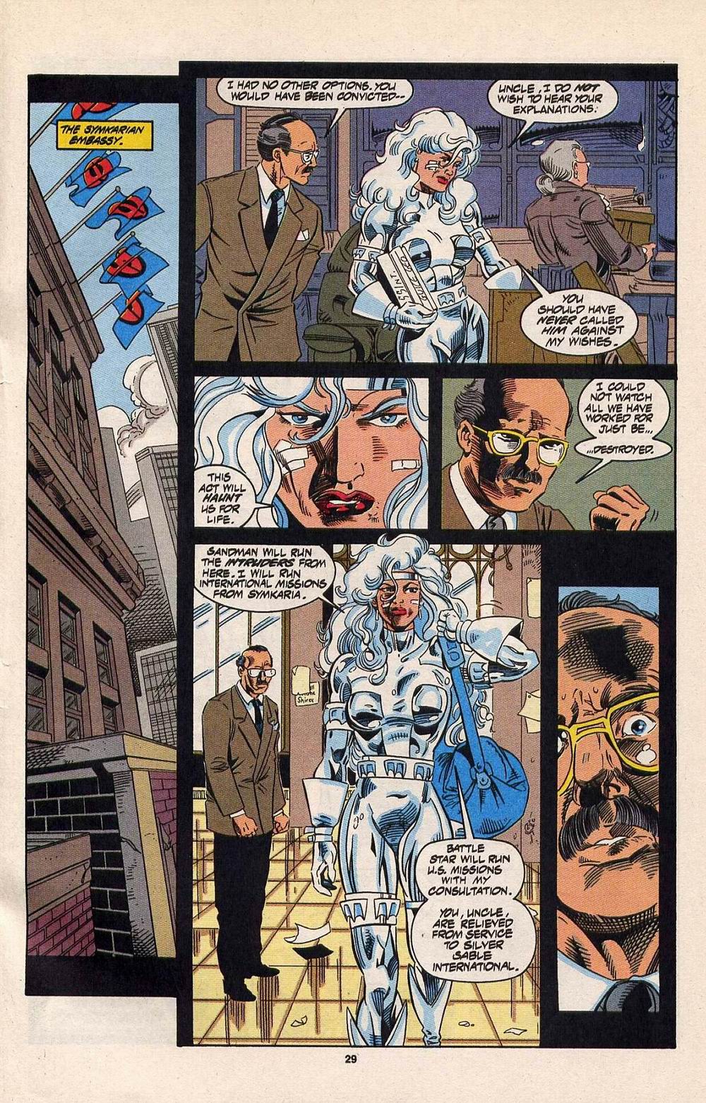 Read online Silver Sable and the Wild Pack comic -  Issue #30 - 22