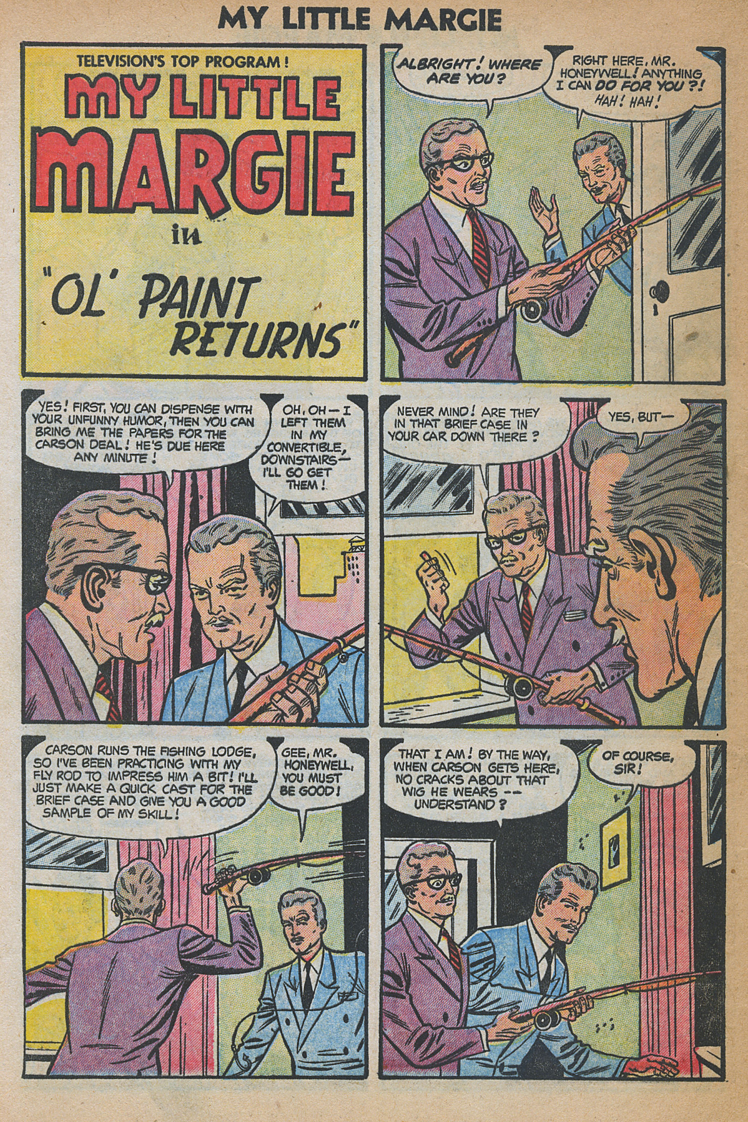 Read online My Little Margie (1954) comic -  Issue #1 - 28