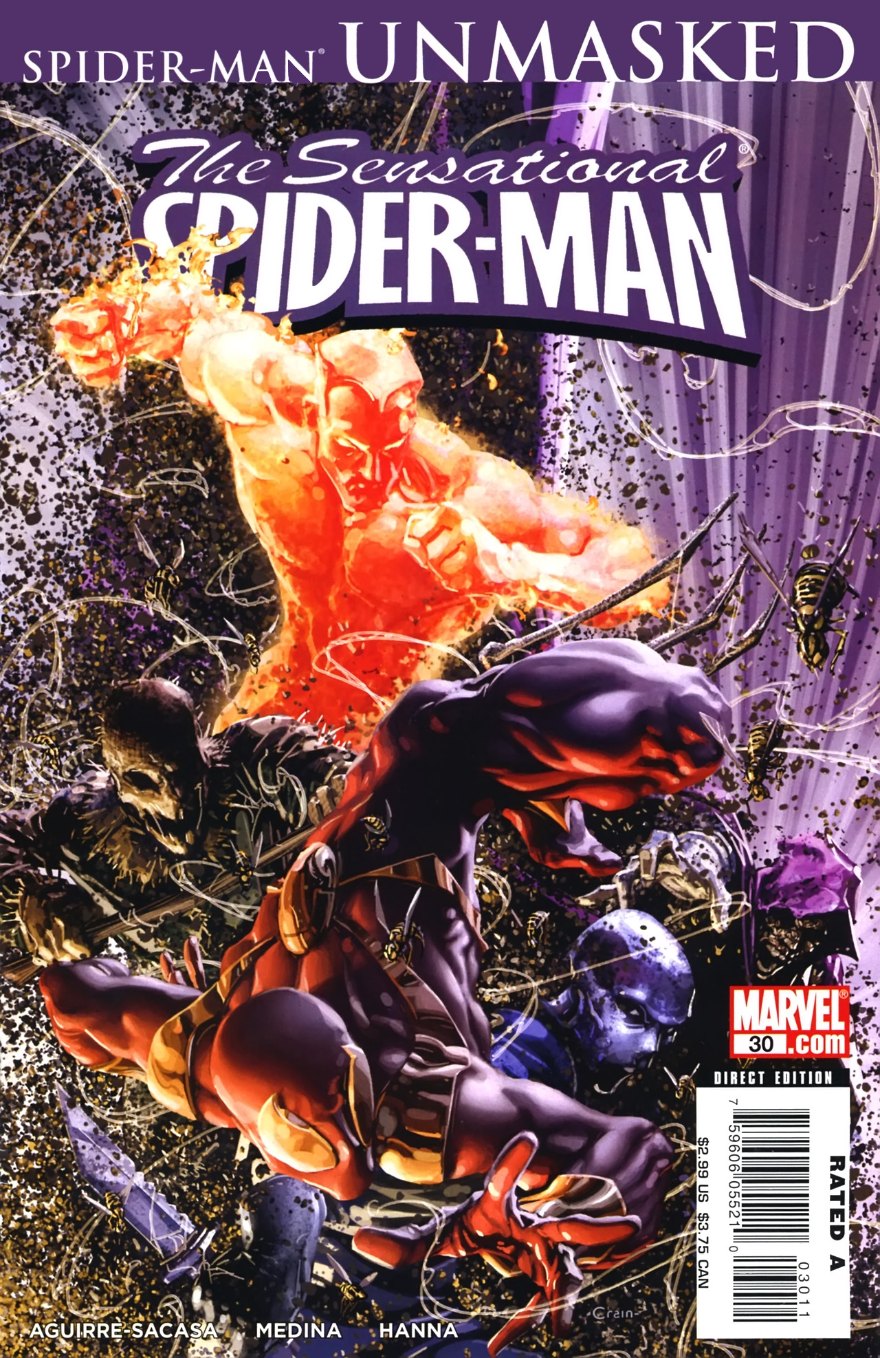 Read online The Sensational Spider-Man (2006) comic -  Issue #30 - 1