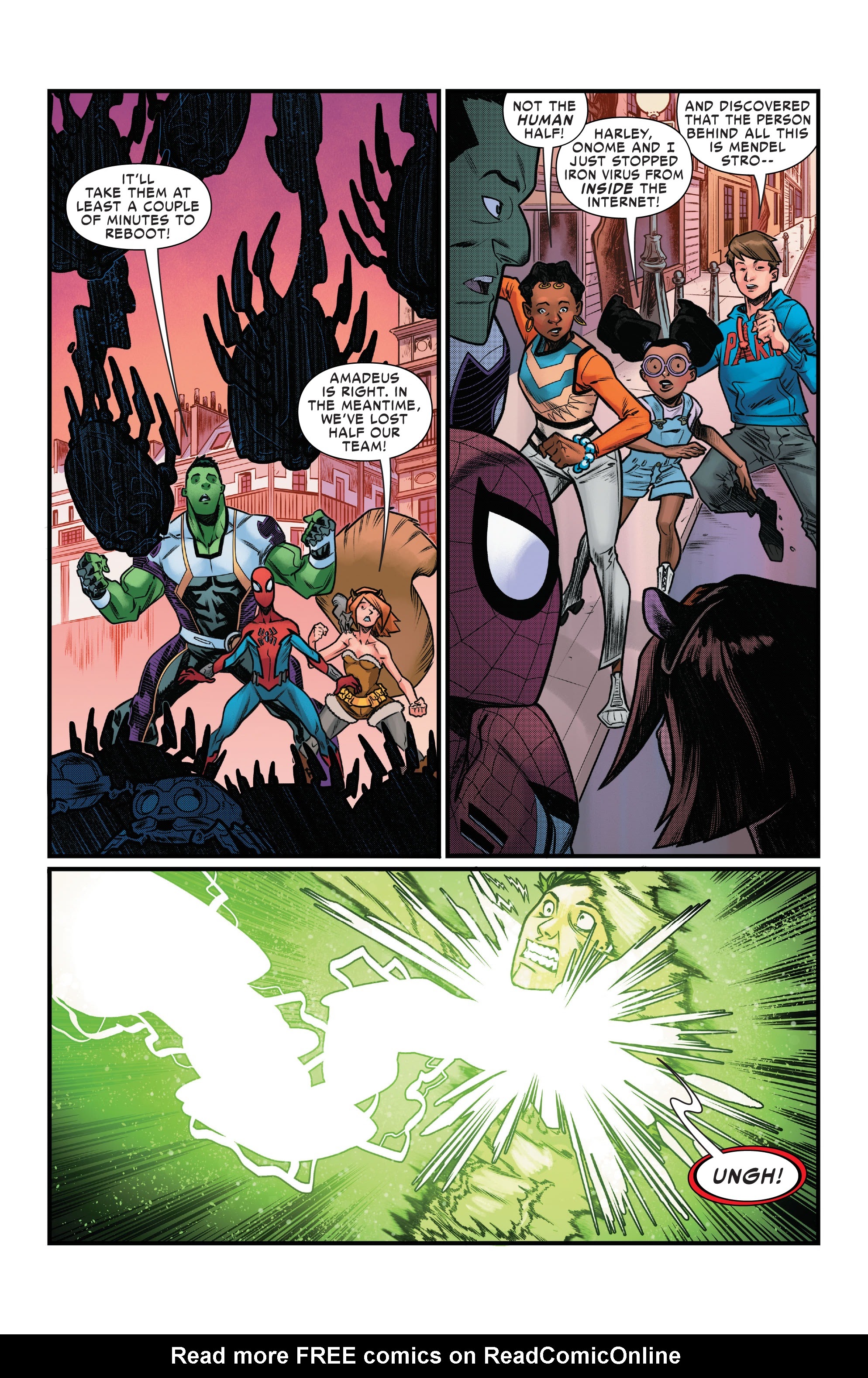 Read online W.E.B. Of Spider-Man comic -  Issue #5 - 5