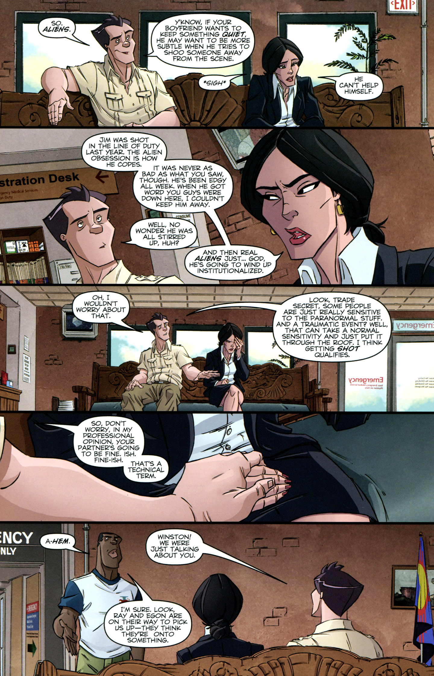 Read online Ghostbusters (2011) comic -  Issue #11 - 14