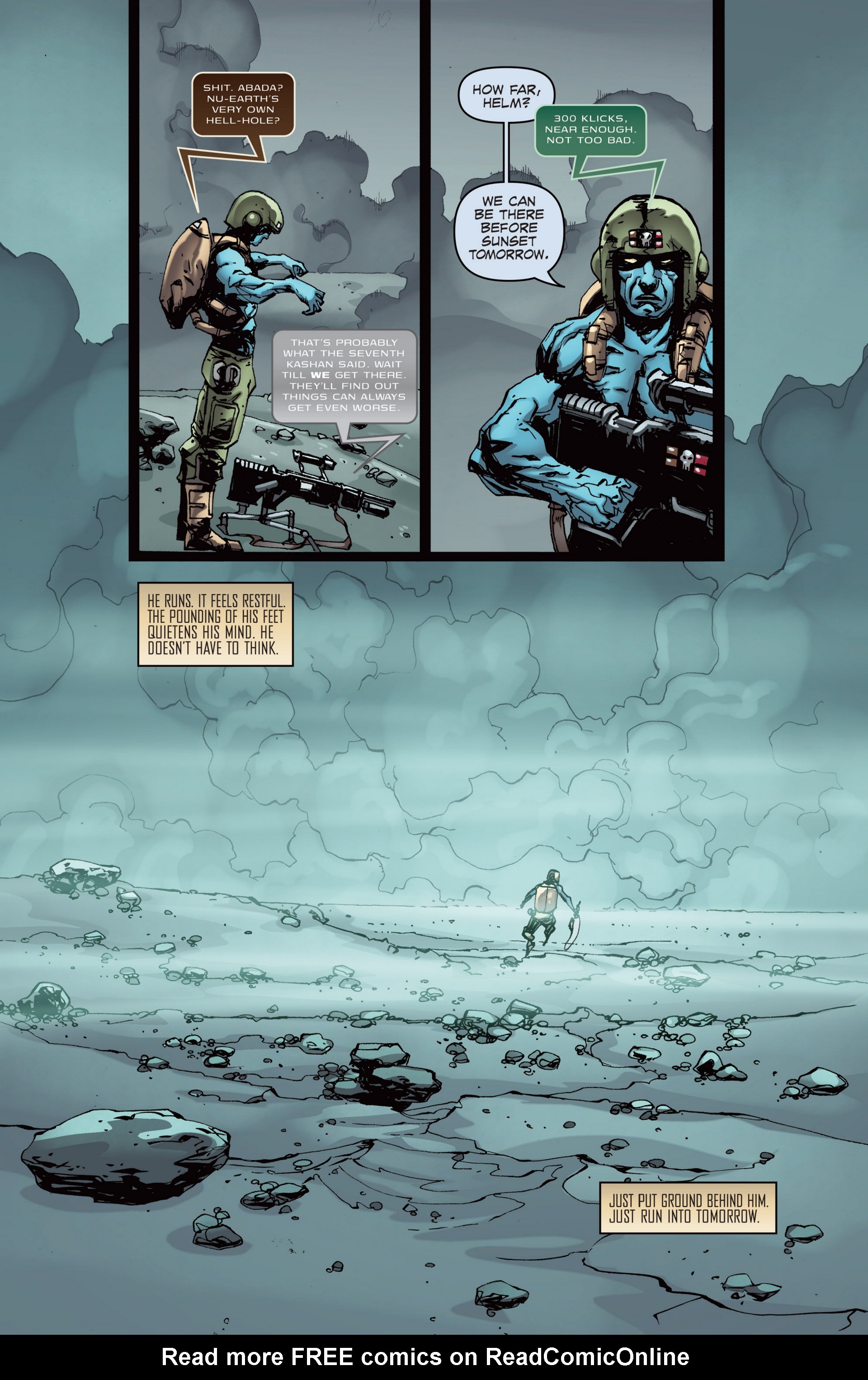 Read online Rogue Trooper (2014) comic -  Issue #4 - 23