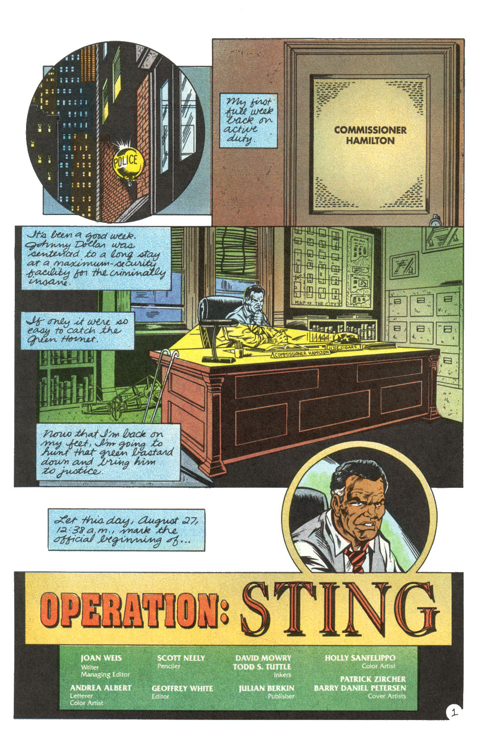 The Green Hornet (1991) issue Annual 2 - Page 2