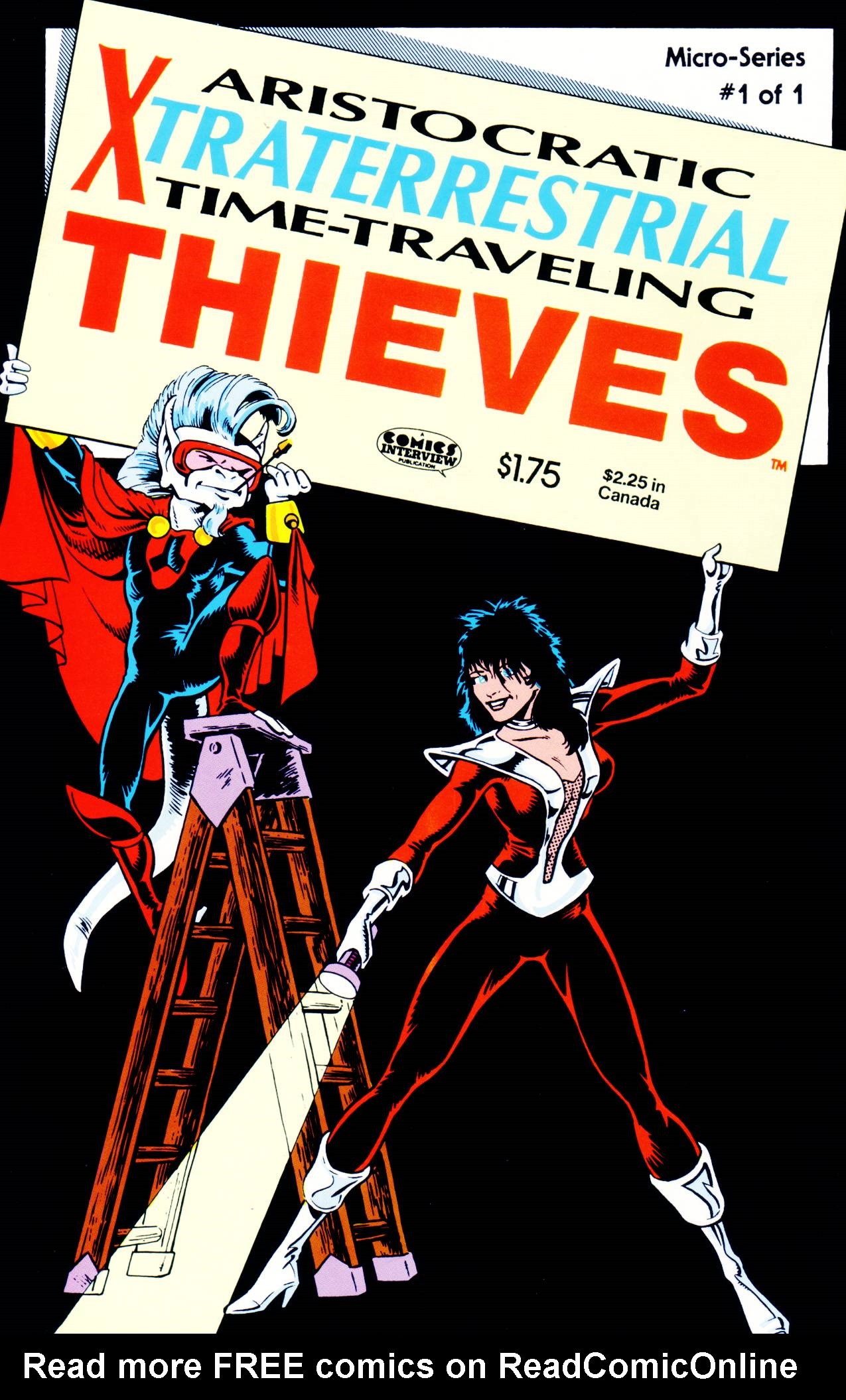 Read online Aristocratic Xtraterrestrial Time-Traveling Thieves comic -  Issue #1 - 1