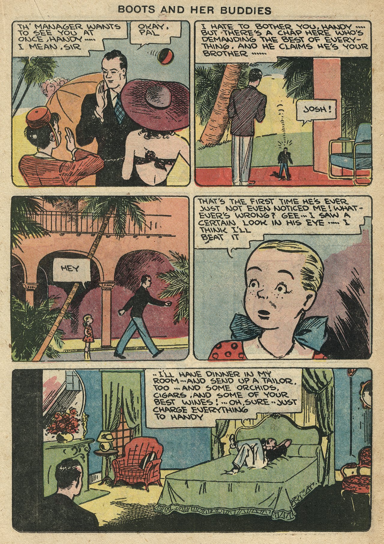Read online Boots and Her Buddies (1948) comic -  Issue #6 - 21