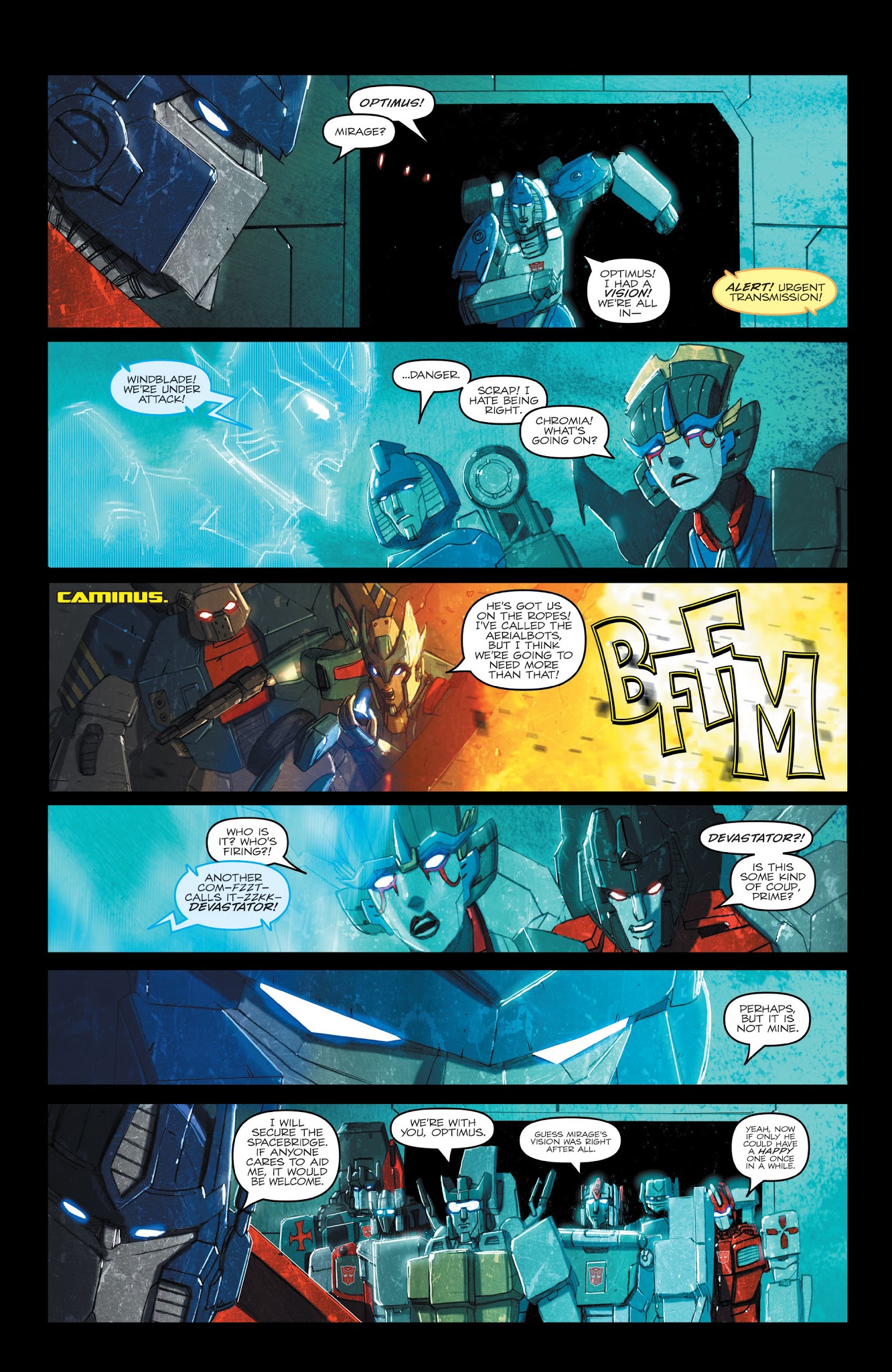 Read online The Transformers: Windblade (2018) comic -  Issue # TPB - 135