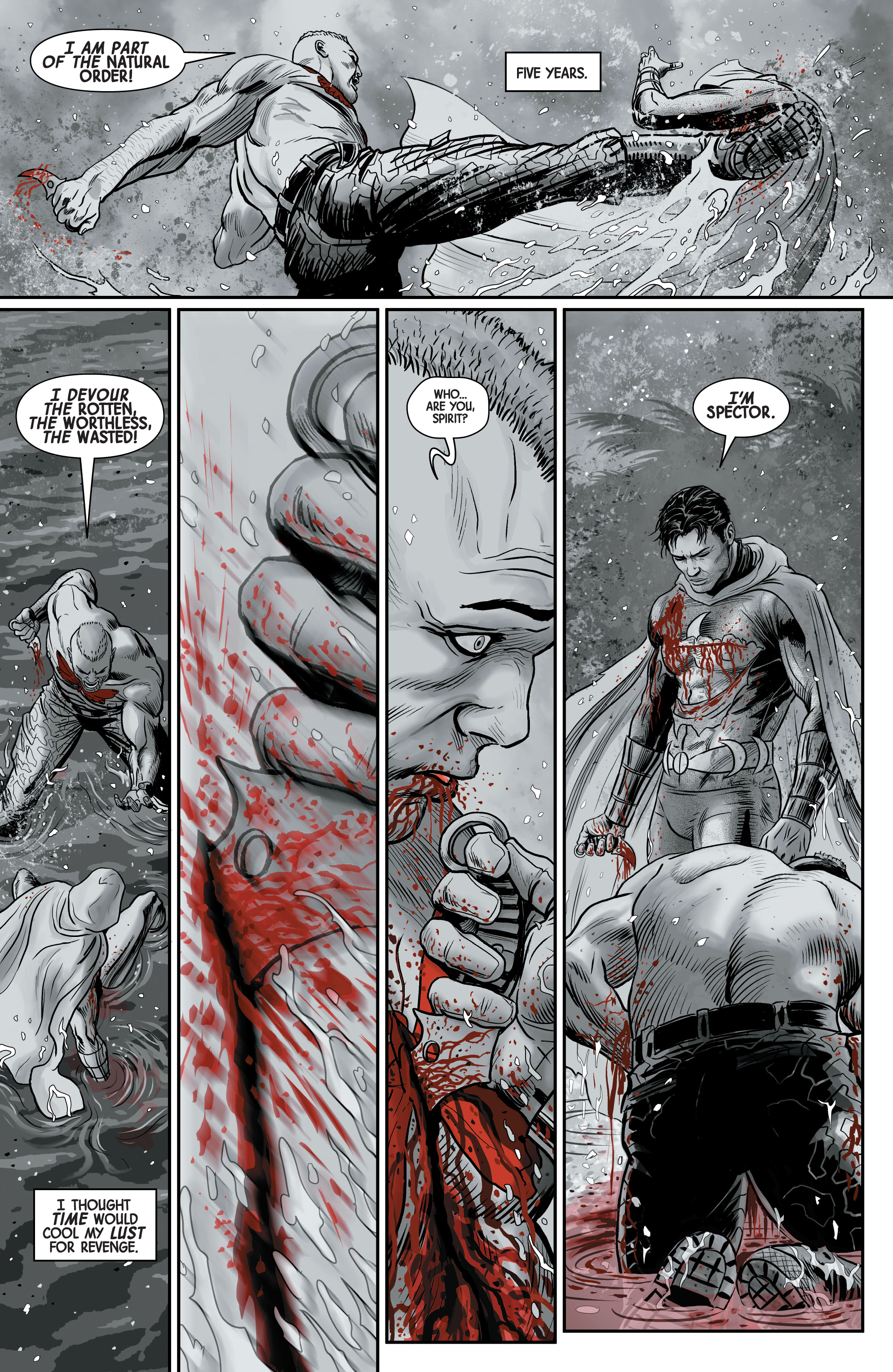 Read online Moon Knight: Black, White & Blood comic -  Issue #2 - 31