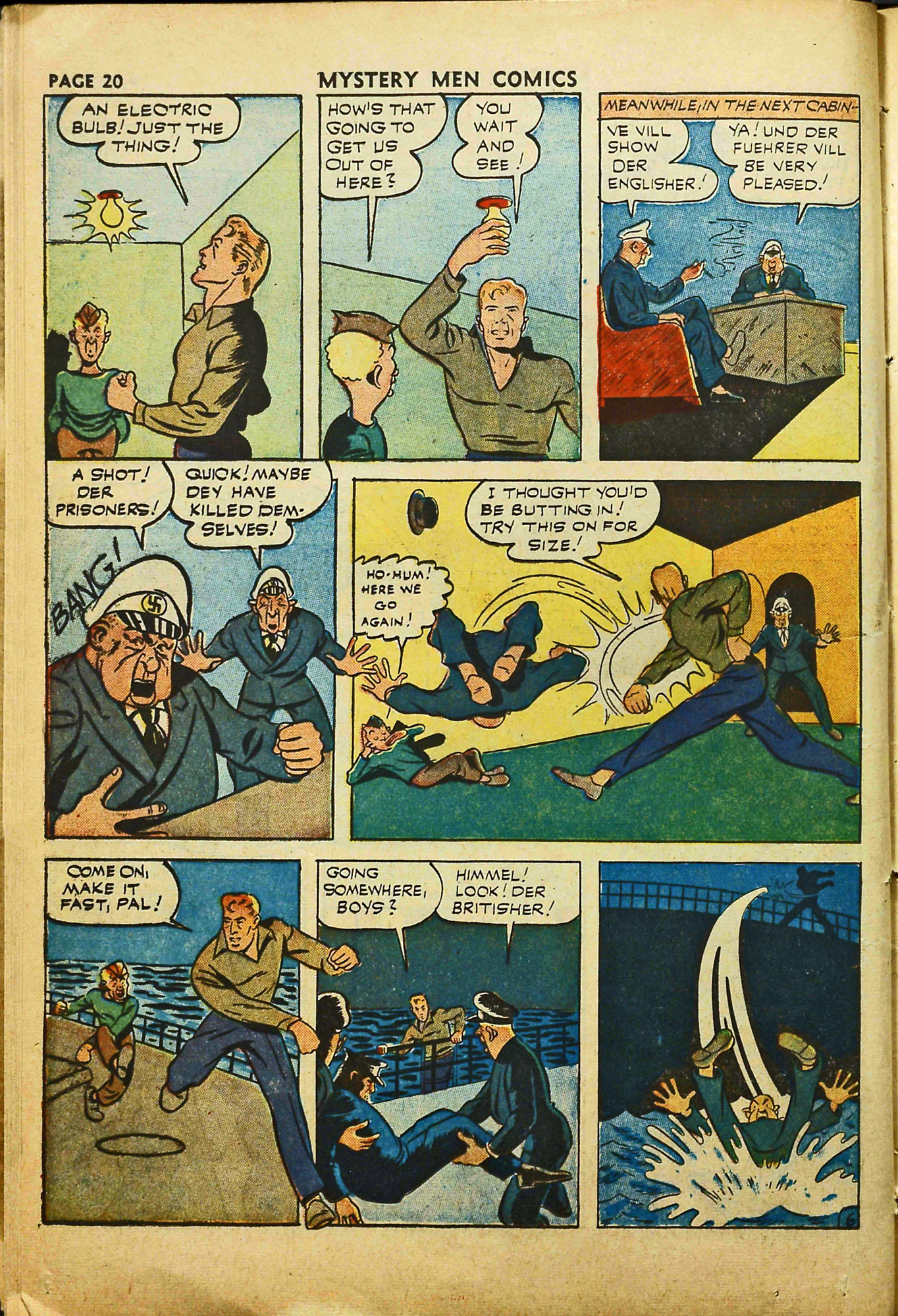 Read online Mystery Men Comics comic -  Issue #29 - 22