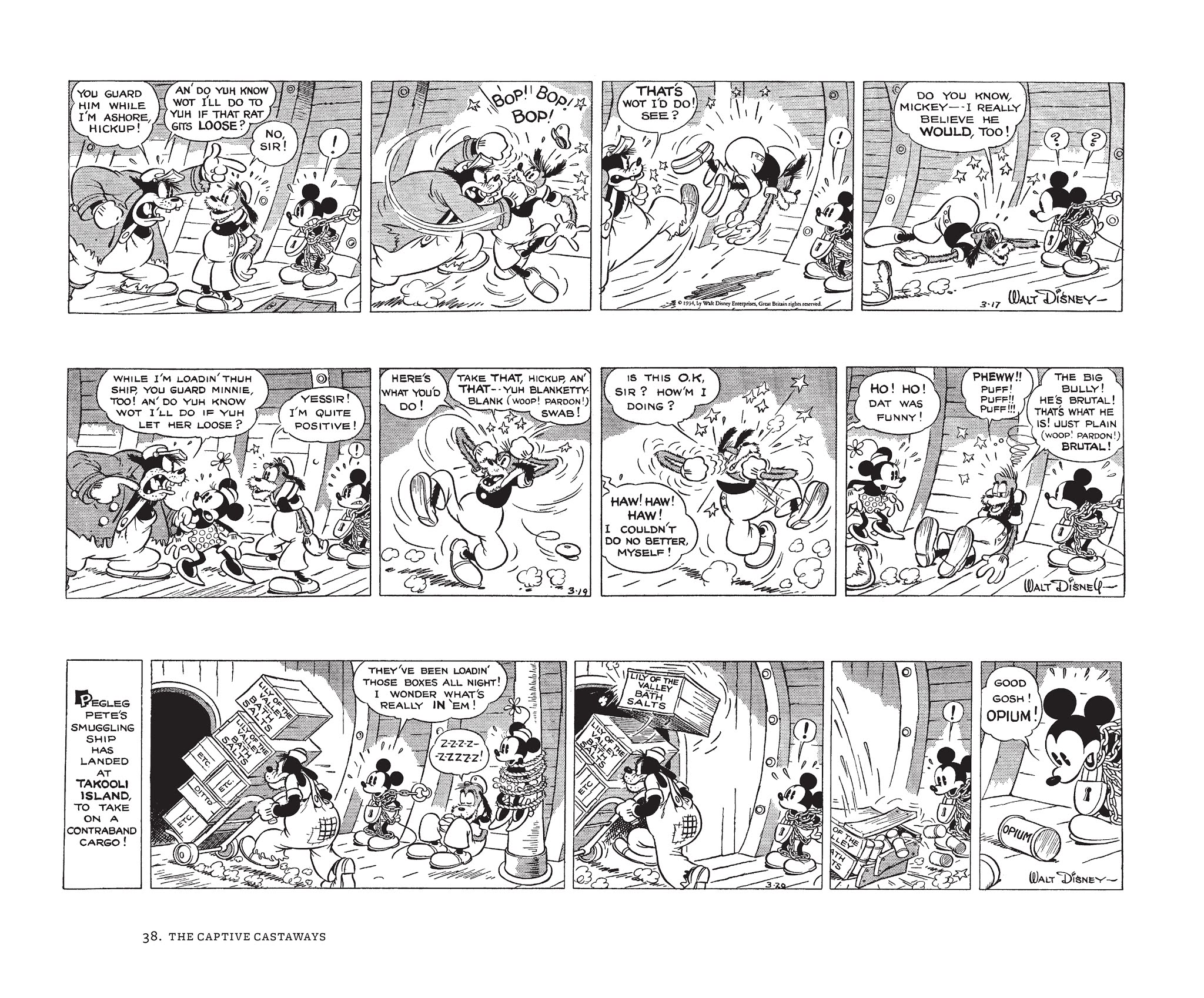 Read online Walt Disney's Mickey Mouse by Floyd Gottfredson comic -  Issue # TPB 3 (Part 1) - 38